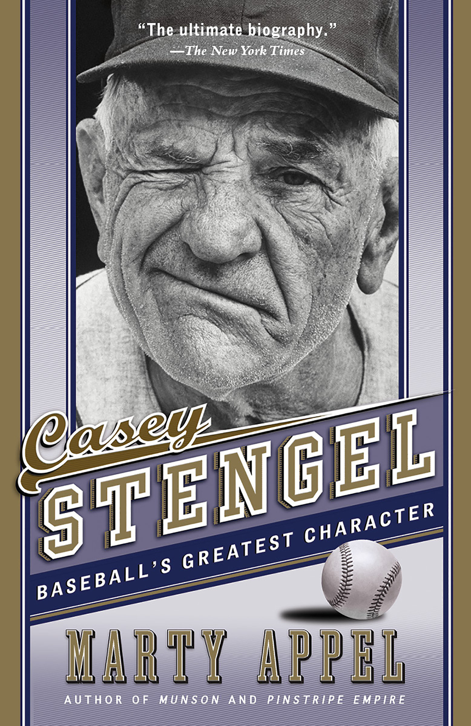 Casey Stengel baseball's greatest character cover image