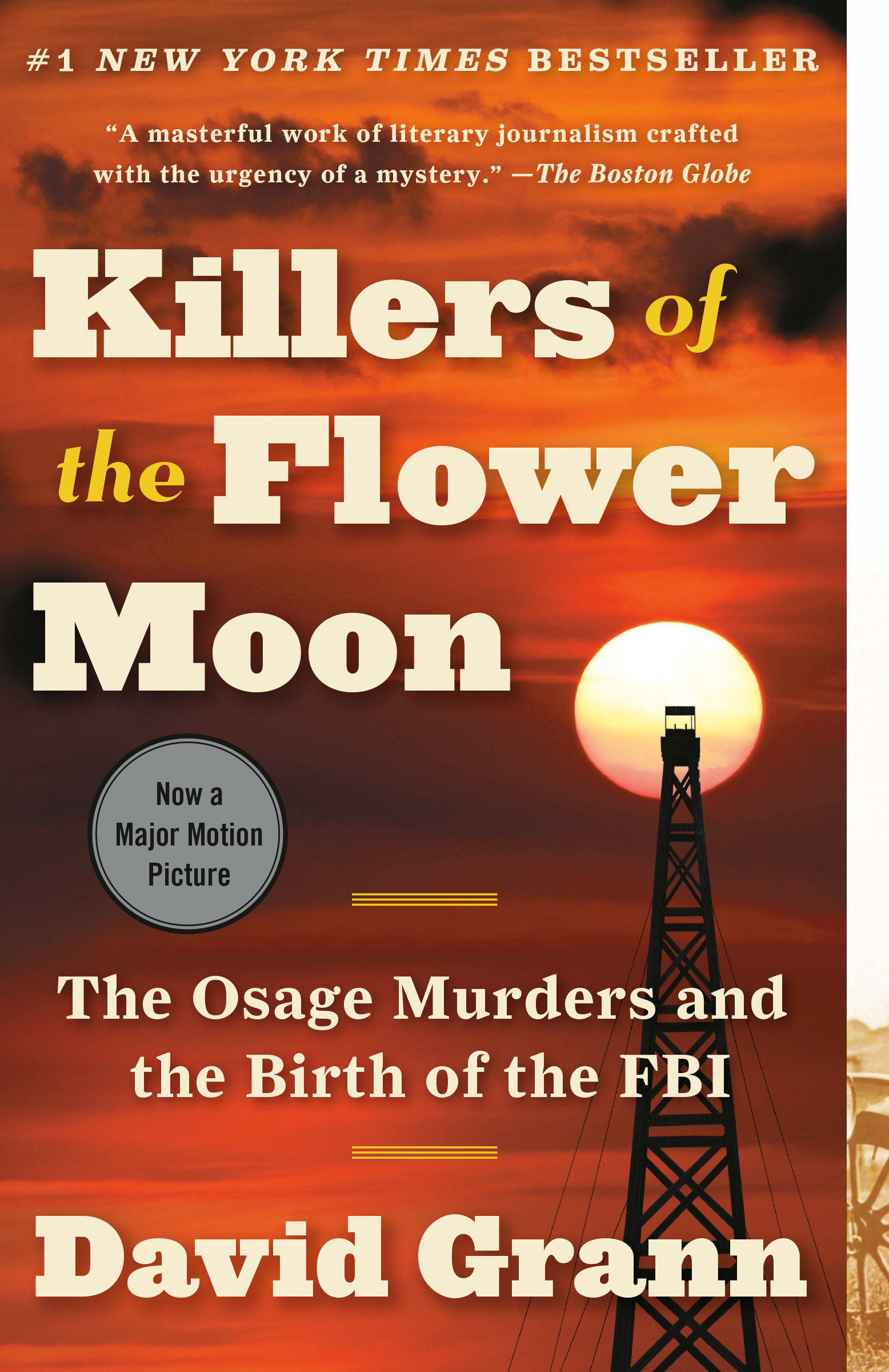 Killers of the Flower Moon the Osage murders and the birth of the FBI cover image