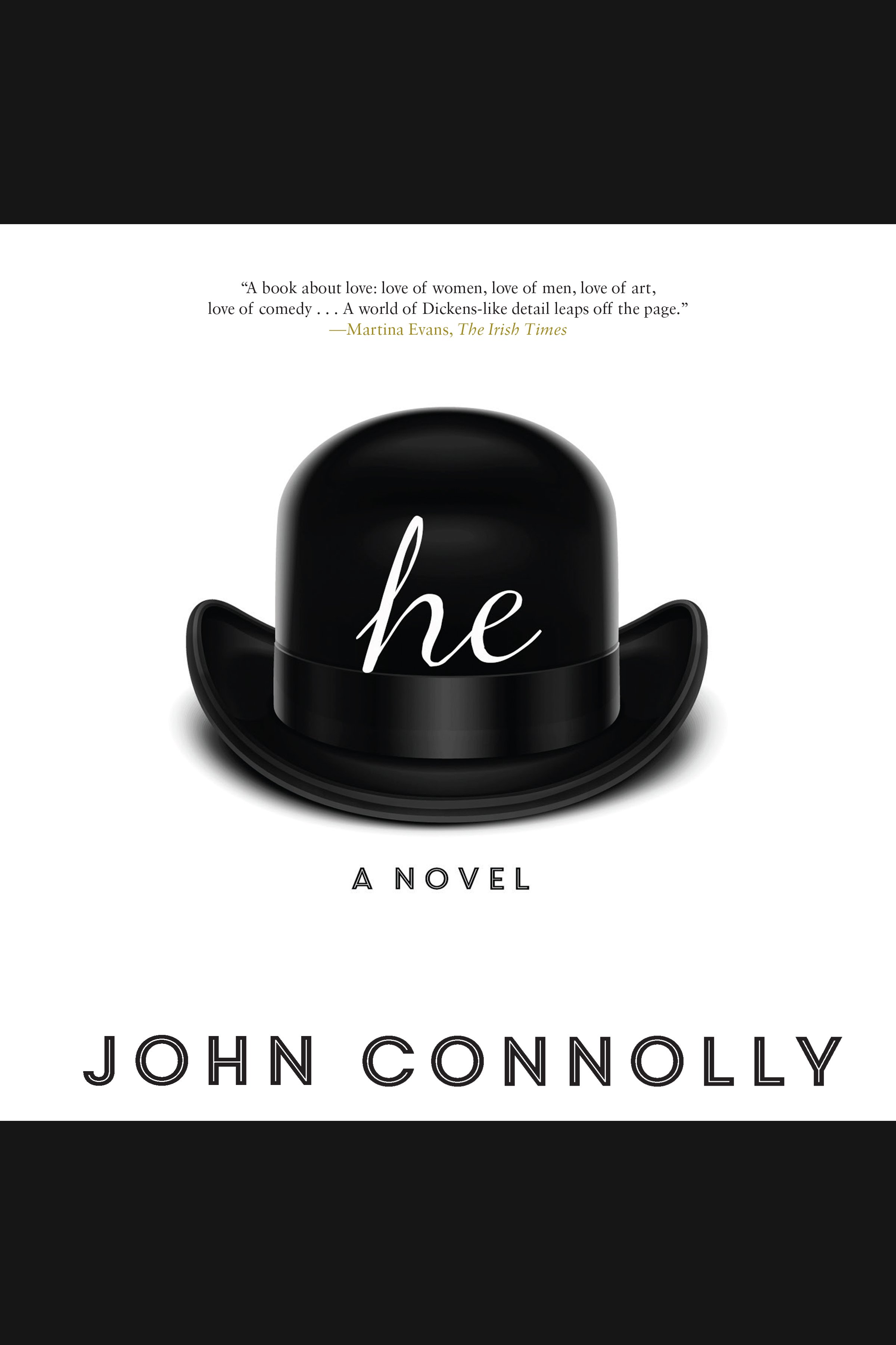 He