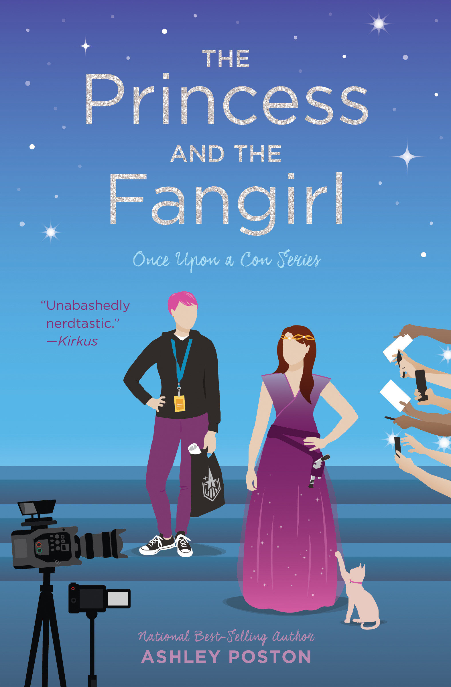 Cover image for The Princess and the Fangirl [electronic resource] : A Geekerella Fairy Tale