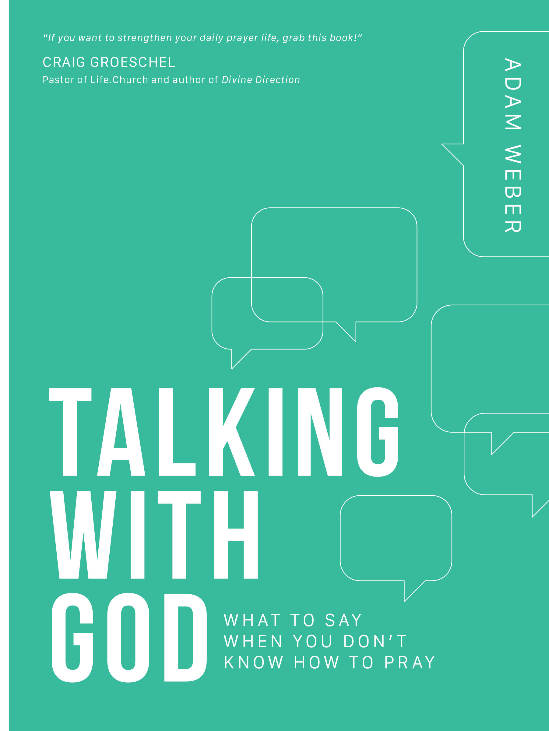 Talking with God what to say when you don't know how to pray cover image