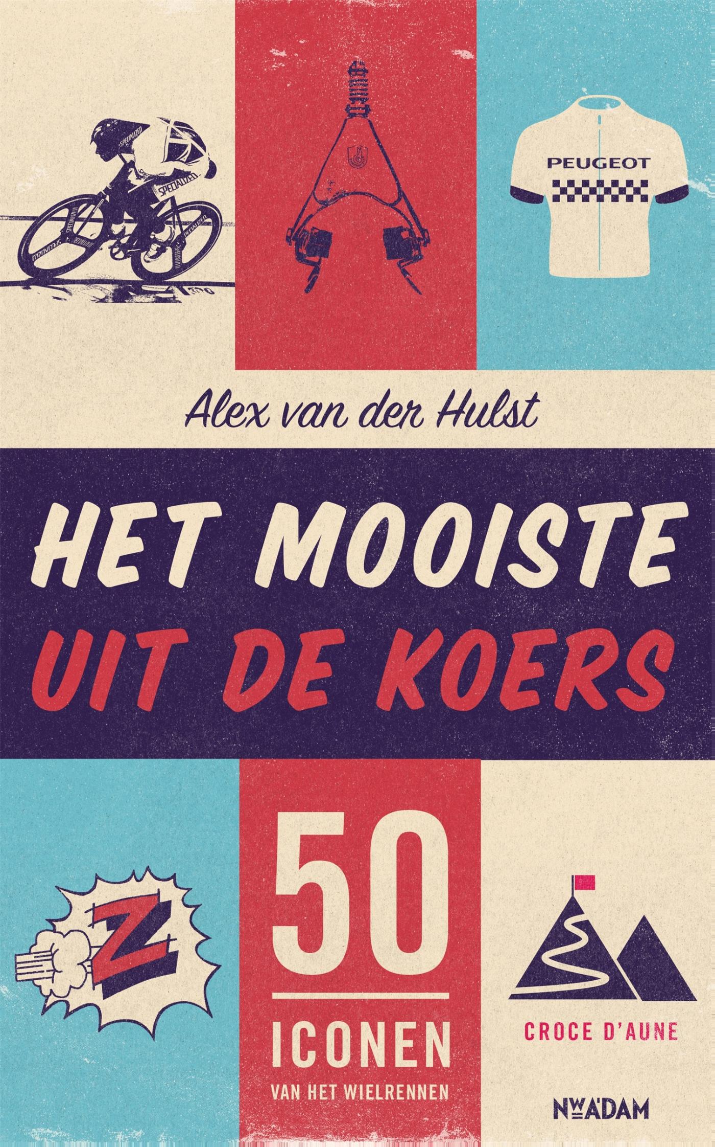 Cover van Het mooiste uit de koers : 50 iconen van het wielrennen