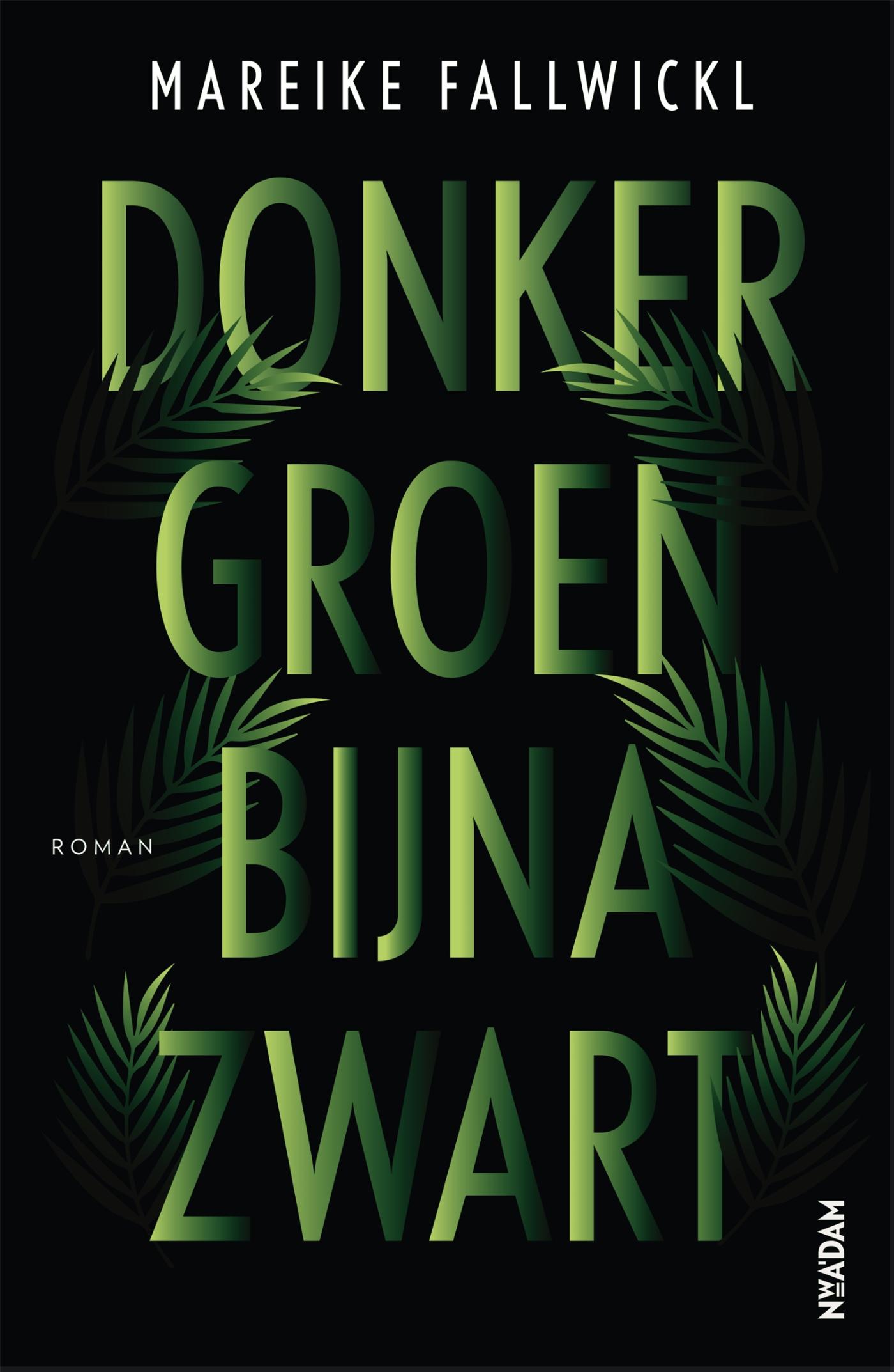 Cover van Donkergroen bijna zwart
