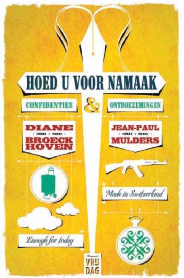Cover van Hoed u voor namaak : confidenties en ontboezemingen