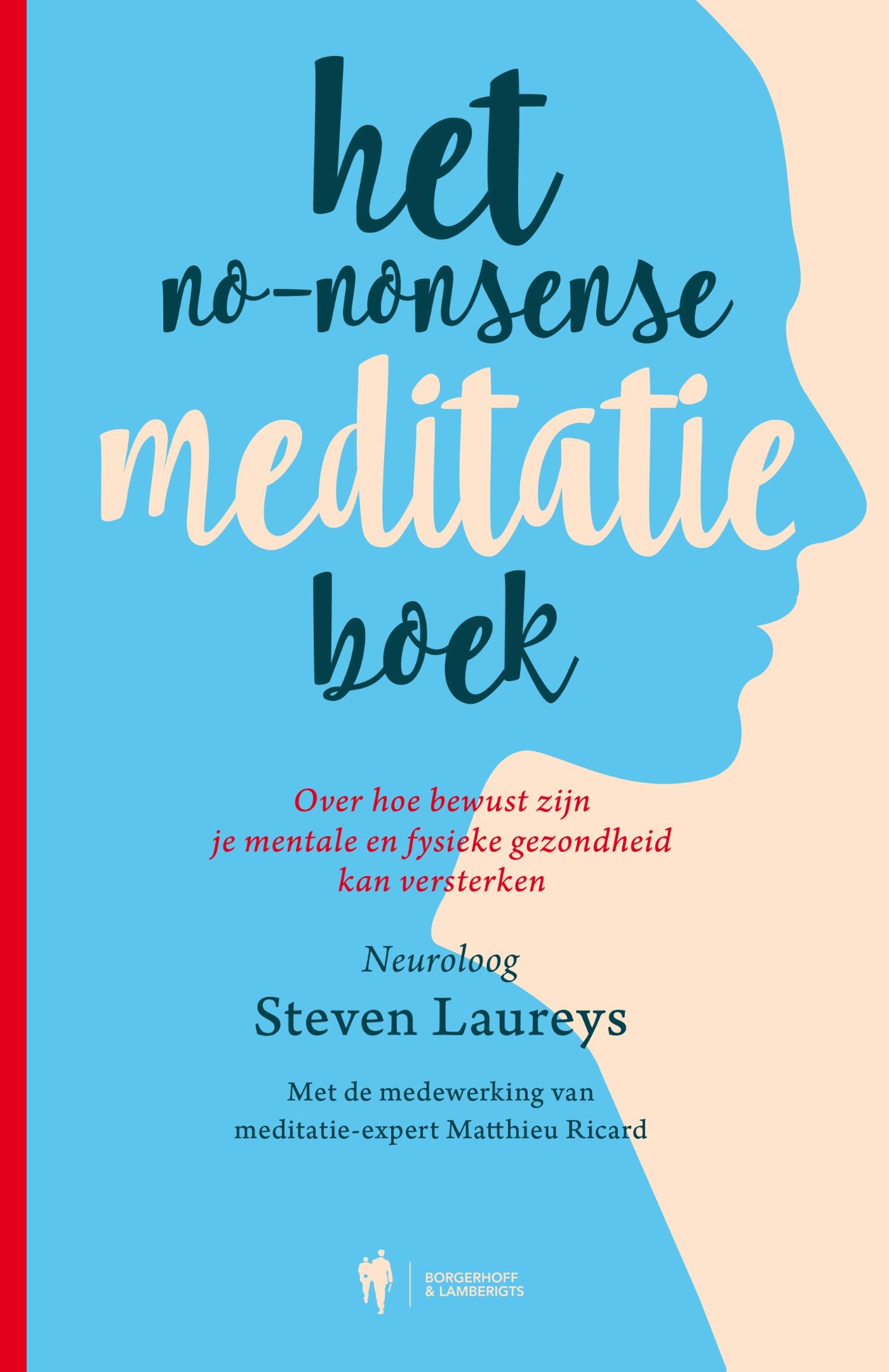 Cover van Het no-nonsense meditatie boek : over hoe bewust zijn je mentale en fysieke gezondheid kan versterken