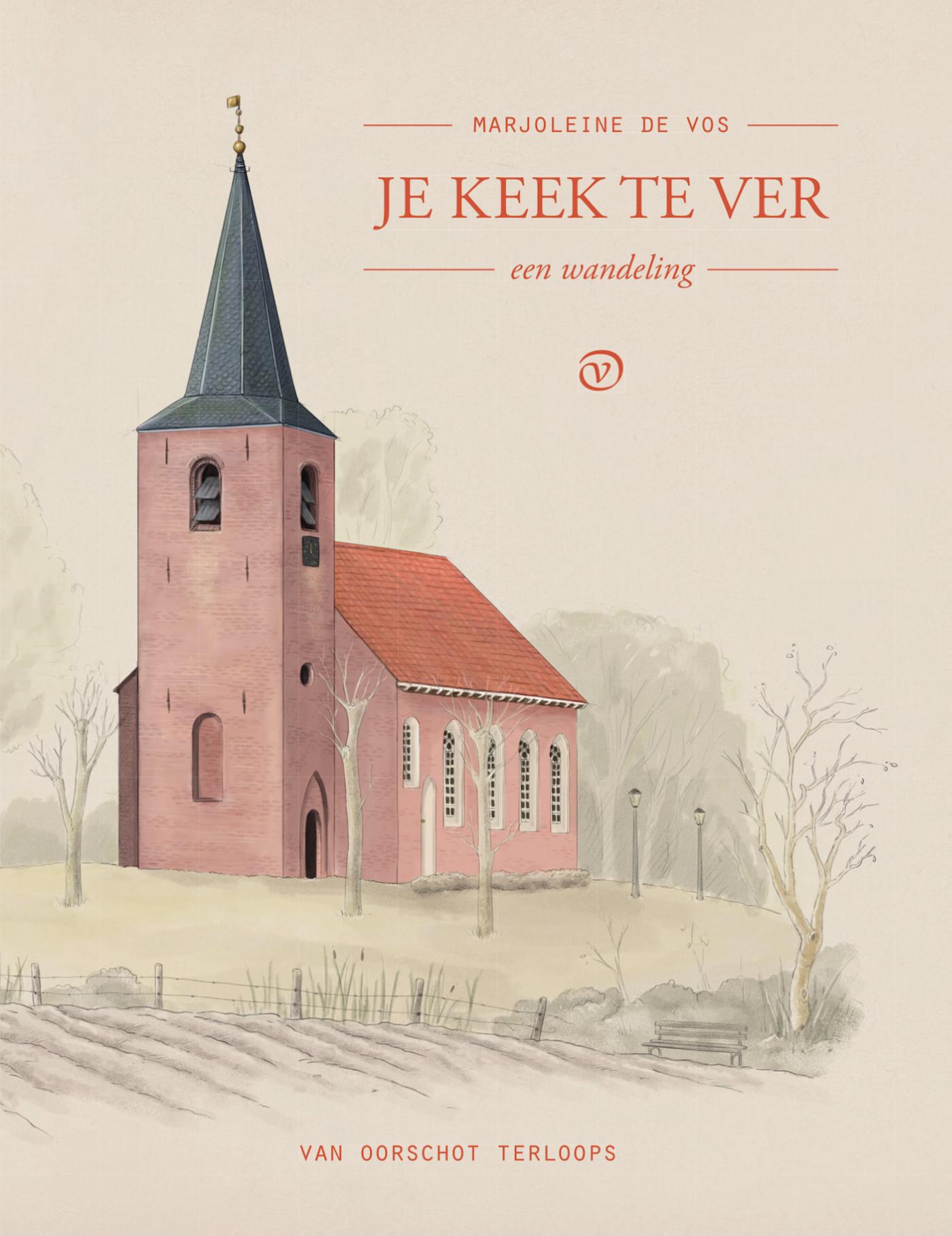 Cover van Je keek te ver : een wandeling