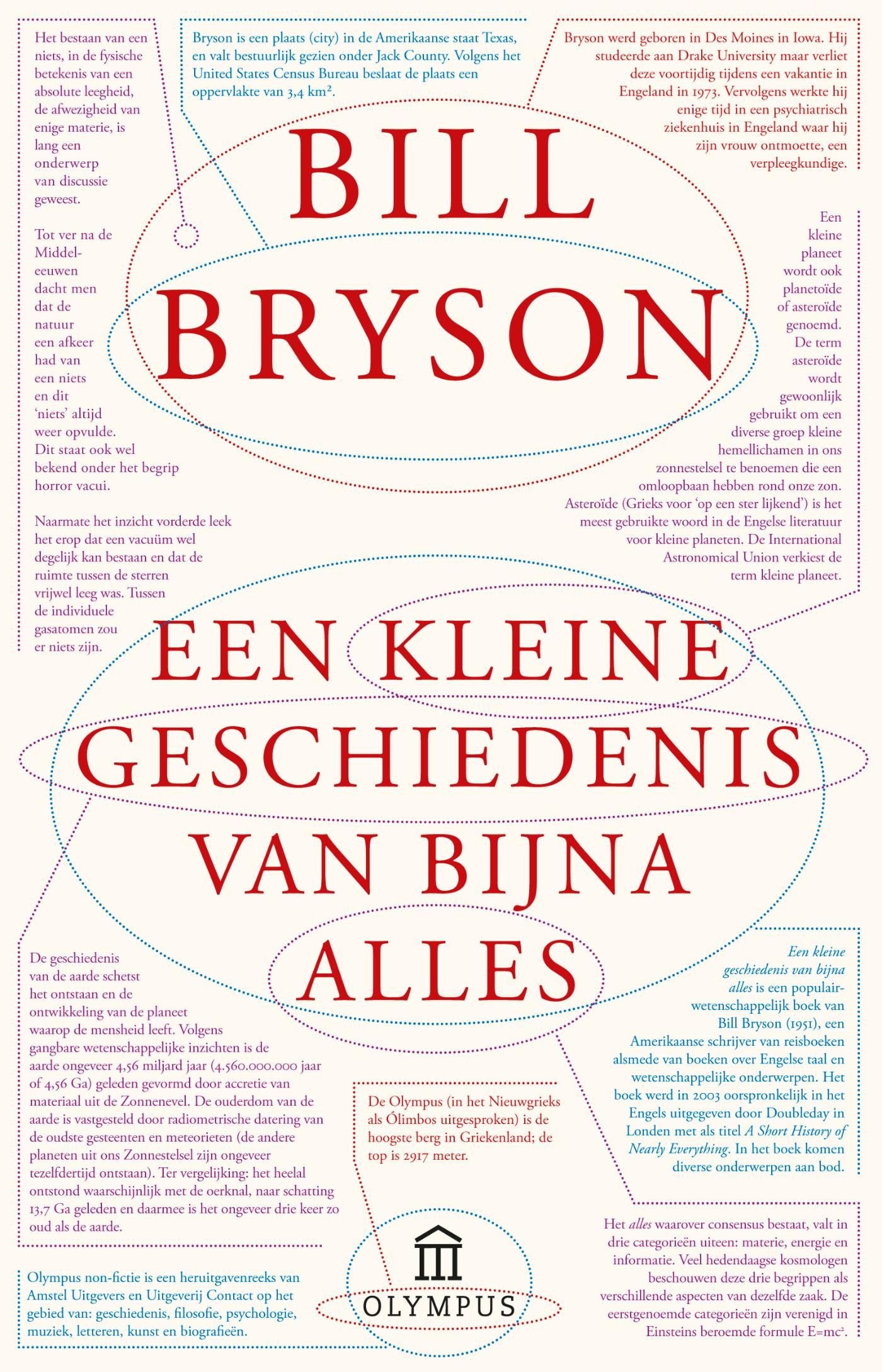 Cover van Een kleine geschiedenis van bijna alles