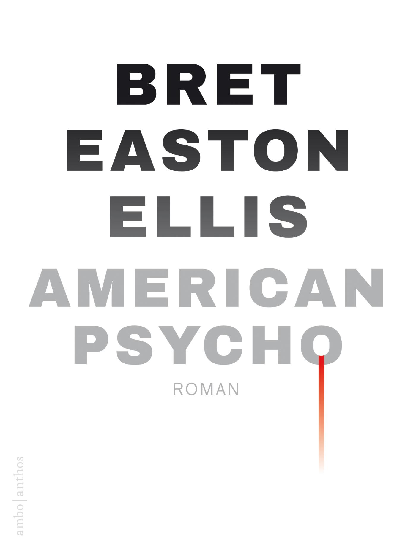 Cover van American psycho