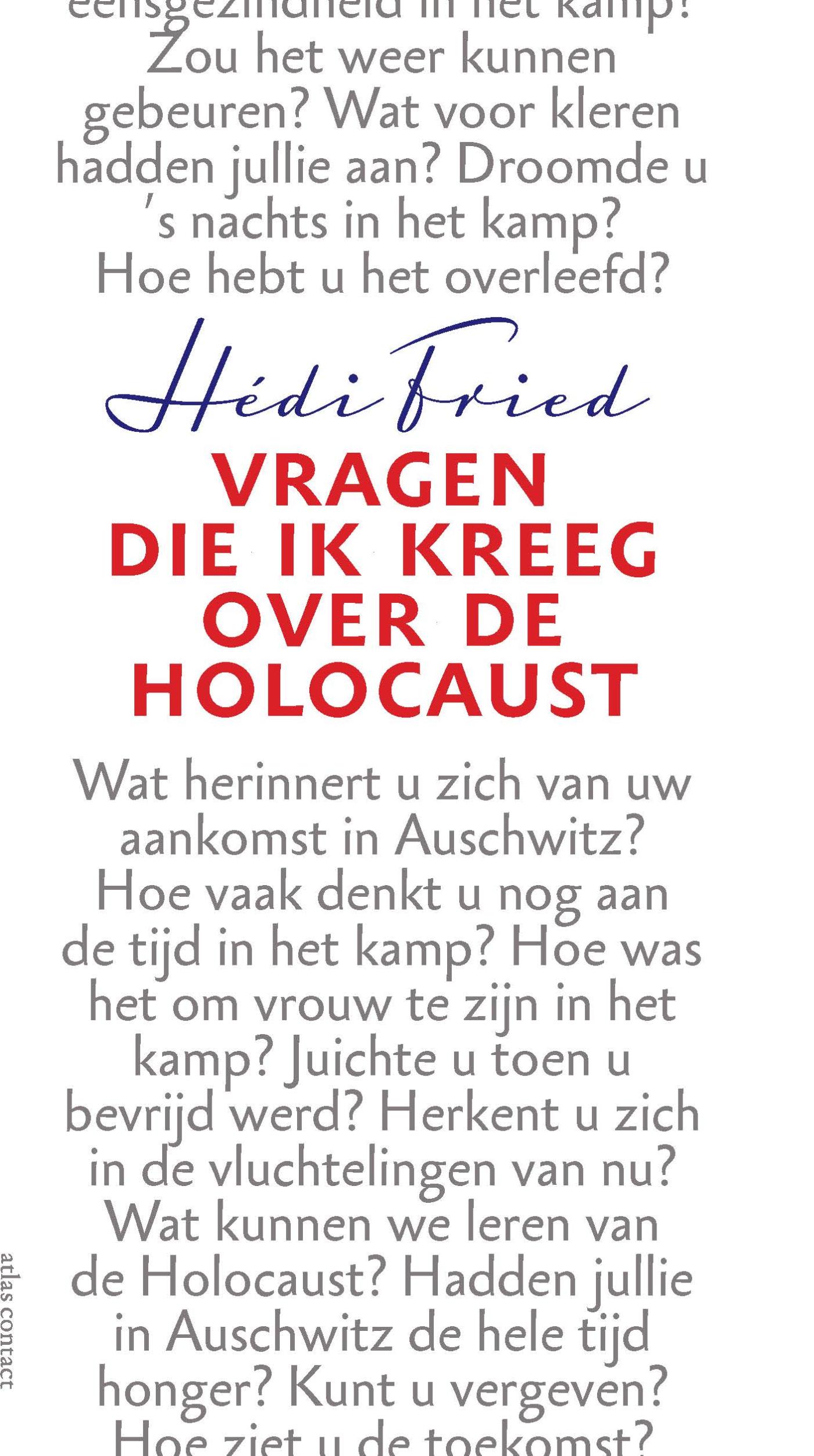 Cover van Vragen die ik kreeg over de Holocaust