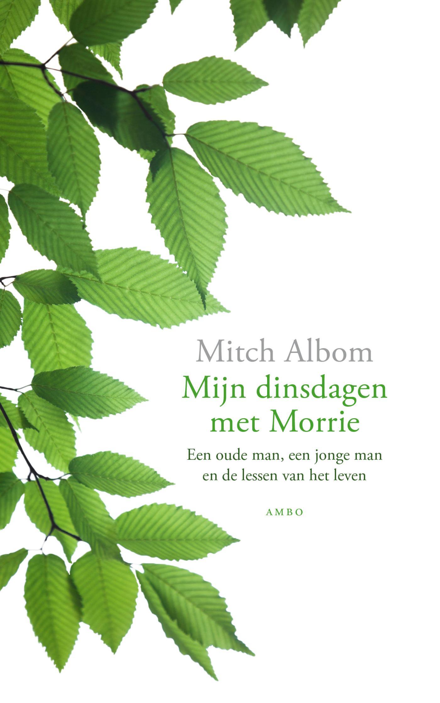 Cover van Mijn dinsdagen met Morrie : een oude man, een jonge man en de lessen van het leven