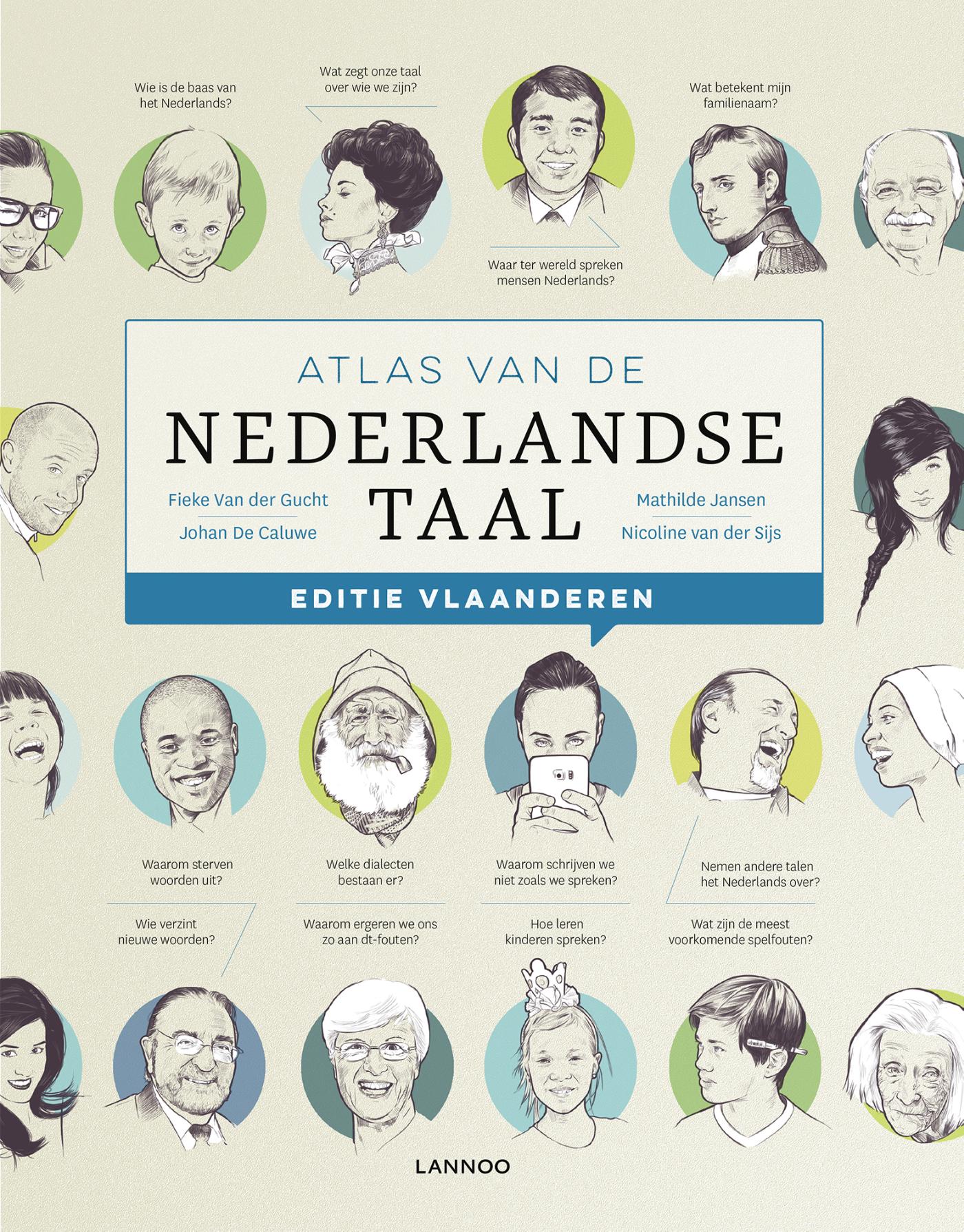 Cover van Atlas van de Nederlandse taal : editie Vlaanderen