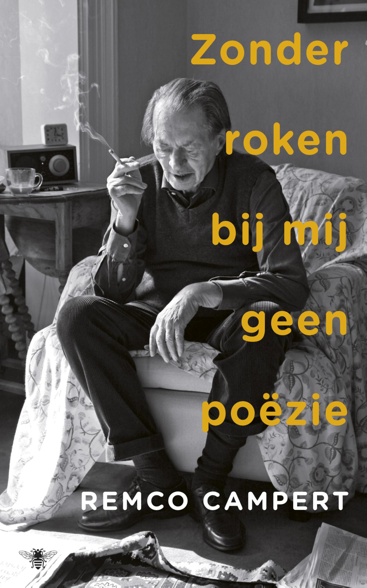 Cover van Zonder roken bij mij geen poëzie