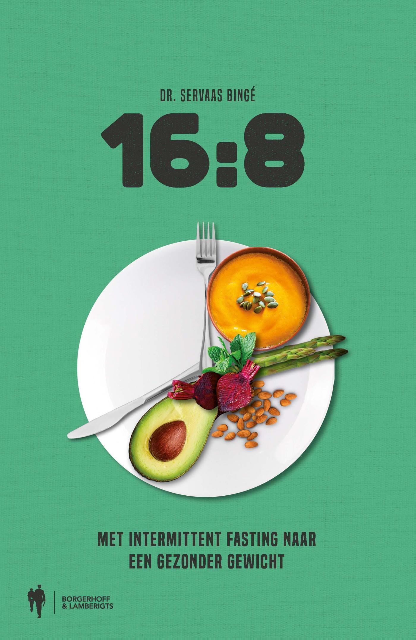 Cover van 16:8 : met intermittent fasting naar een gezonder gewicht