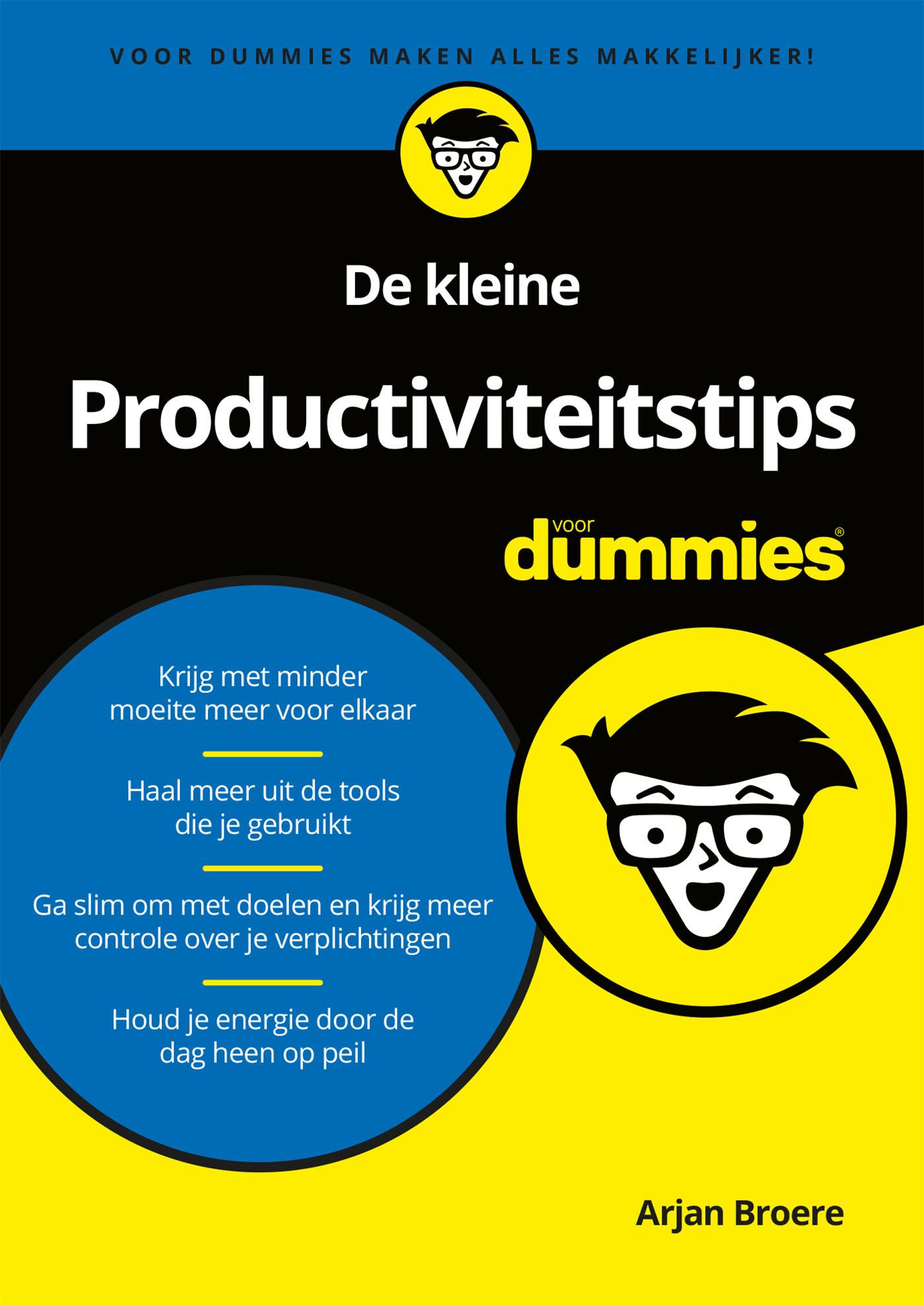 Cover van De kleine productiviteitstips voor dummies