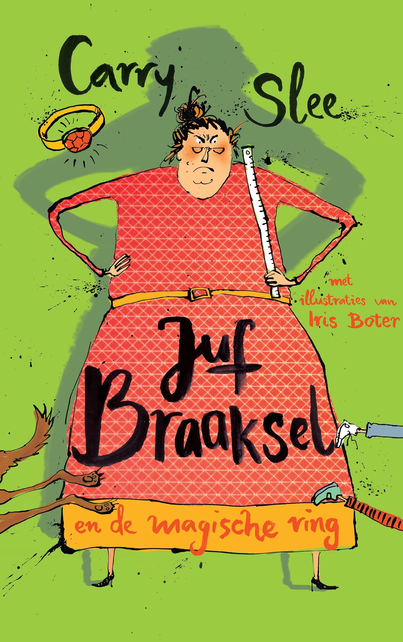 Cover van Juf Braaksel en de magische ring