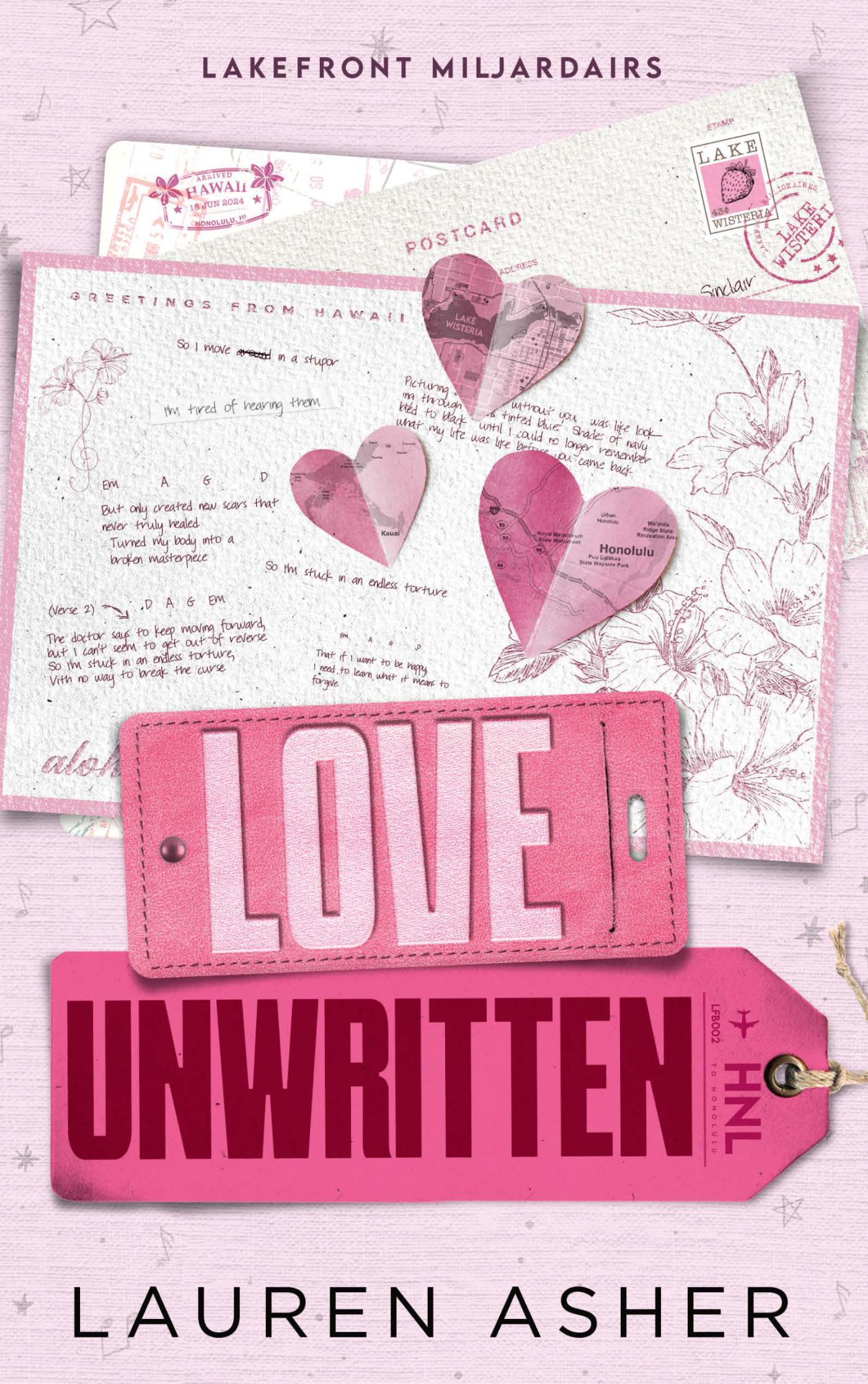 Cover van Love unwritten
