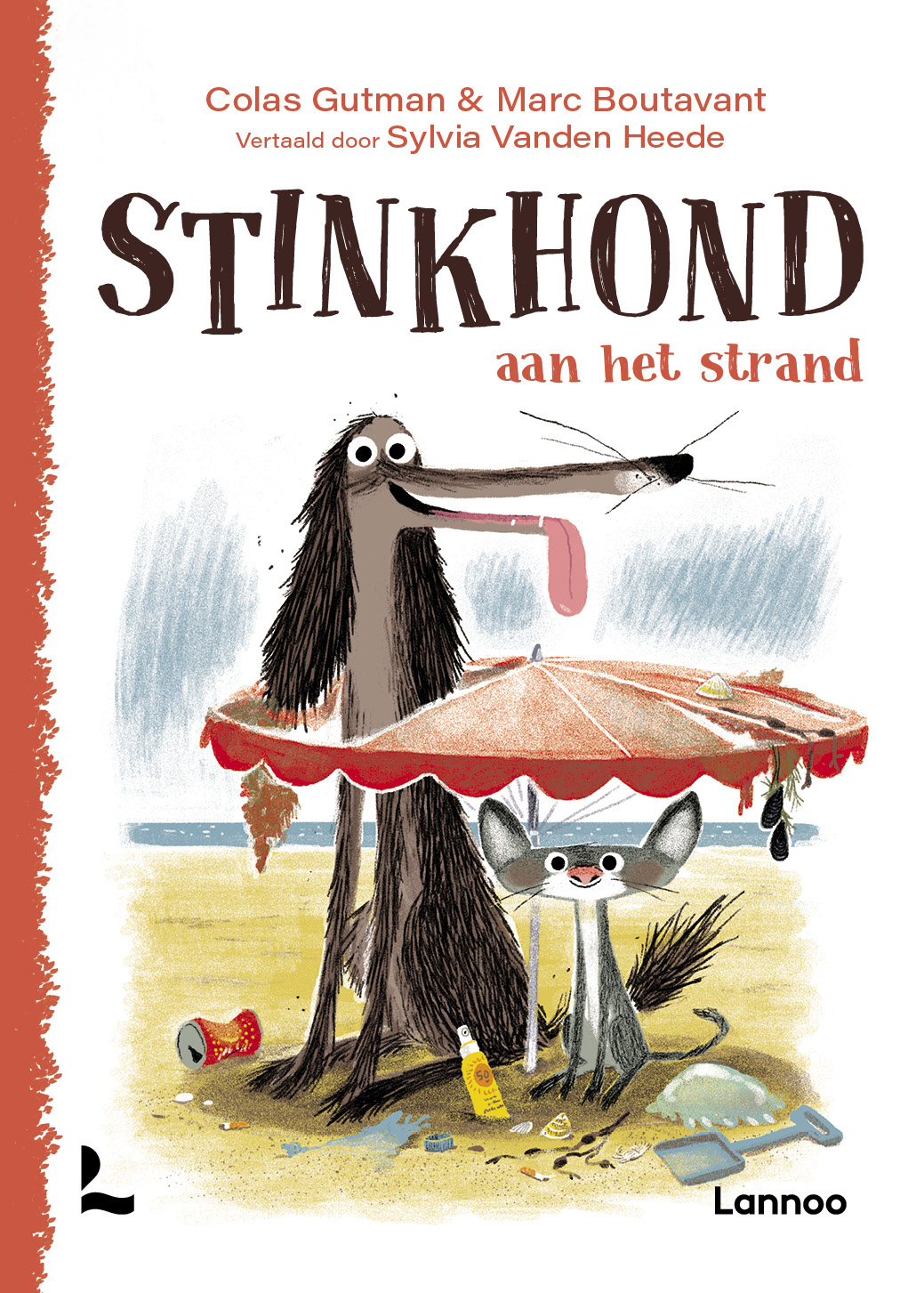 Cover van Stinkhond aan het strand
