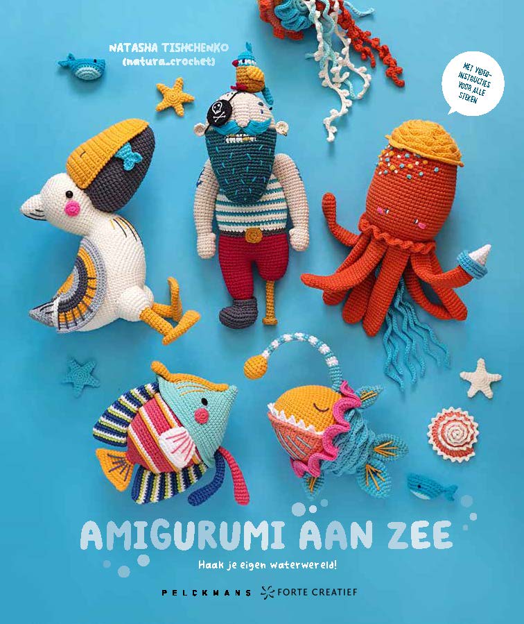 Cover van Amigurumi aan zee : haak je eigen waterwereld!