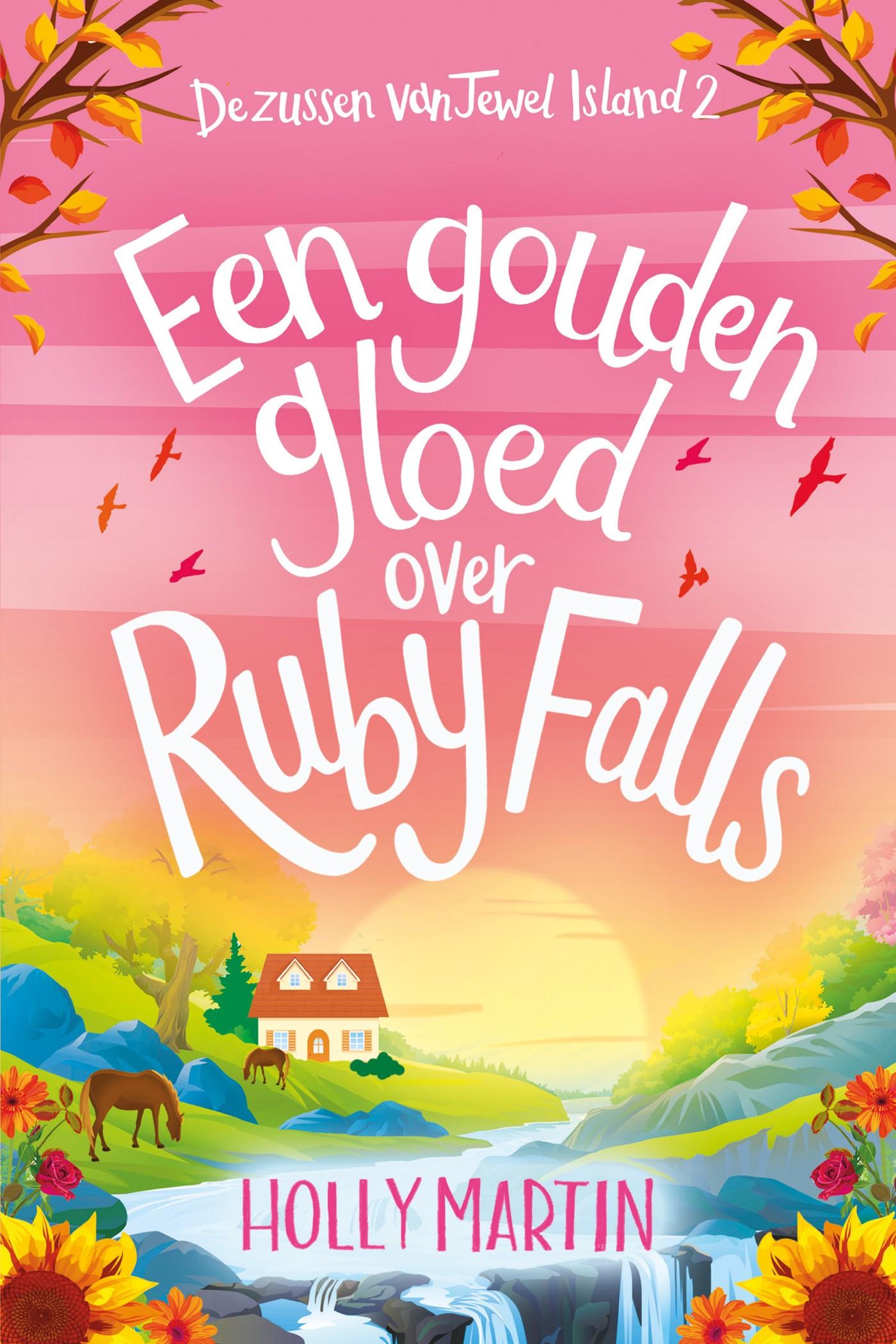 Cover van Een gouden gloed over Ruby Falls