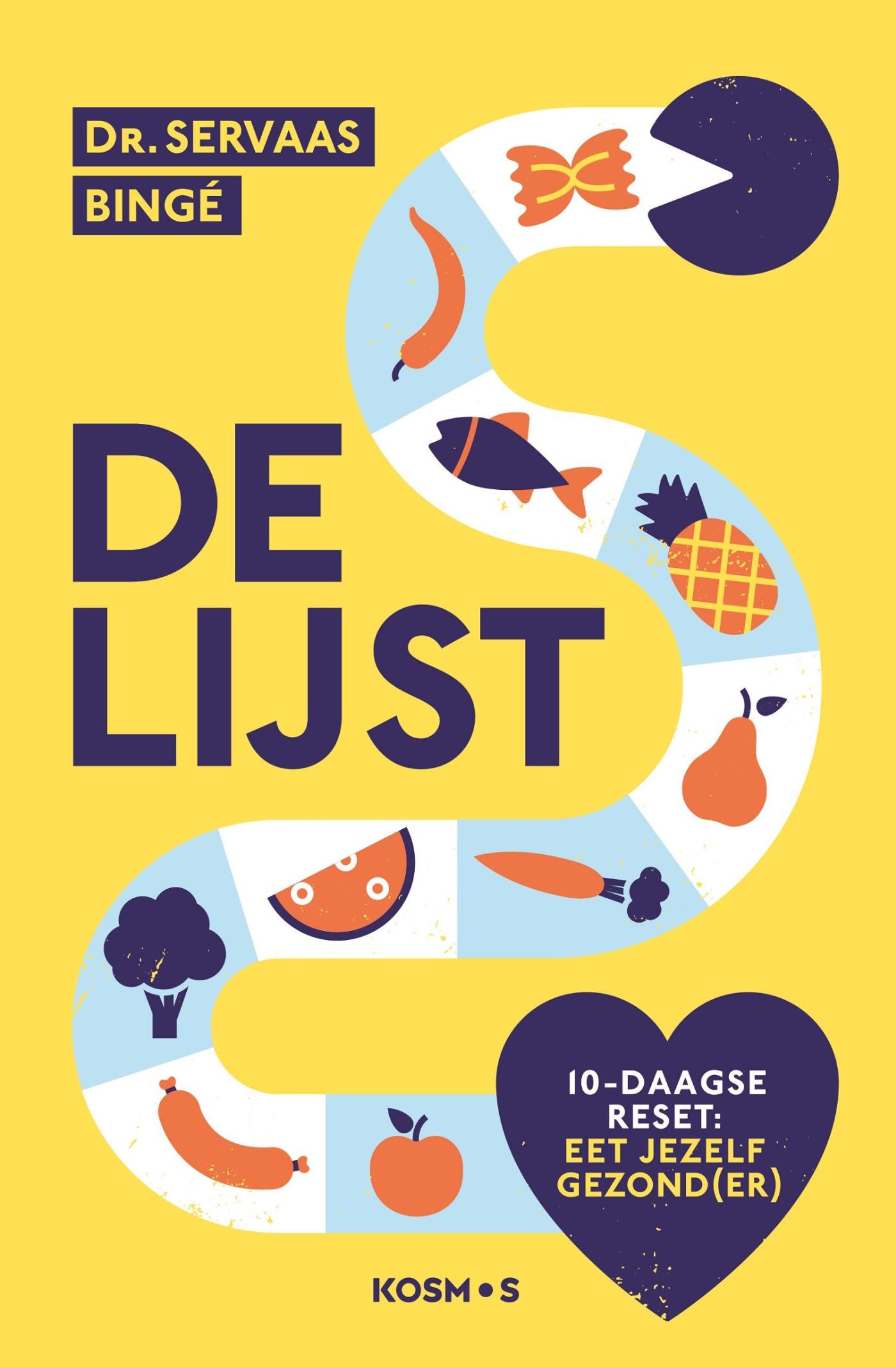 Cover van De lijst : eet jezelf gezond(er)