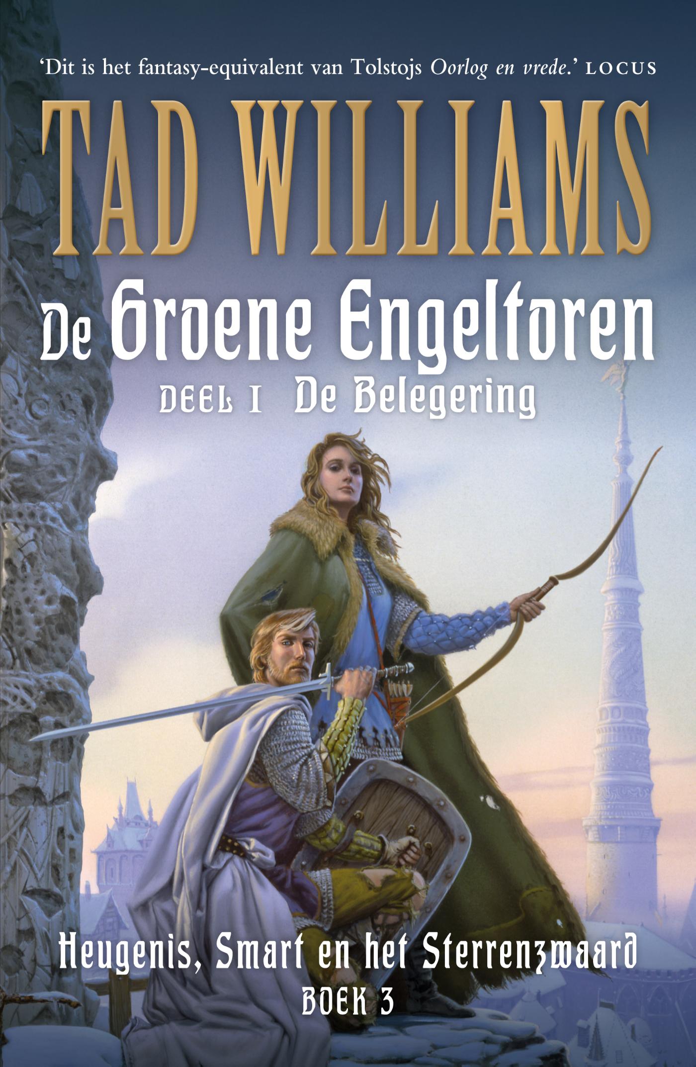 Cover van De groene engeltoren. 1, De belegering