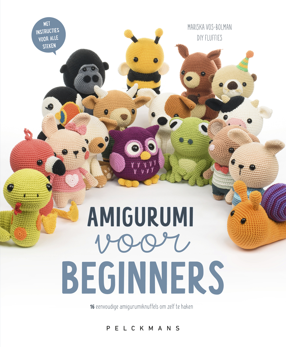 Cover van Amigurumi voor beginners : 16 eenvoudige amigurumiknuffels om zelf te haken