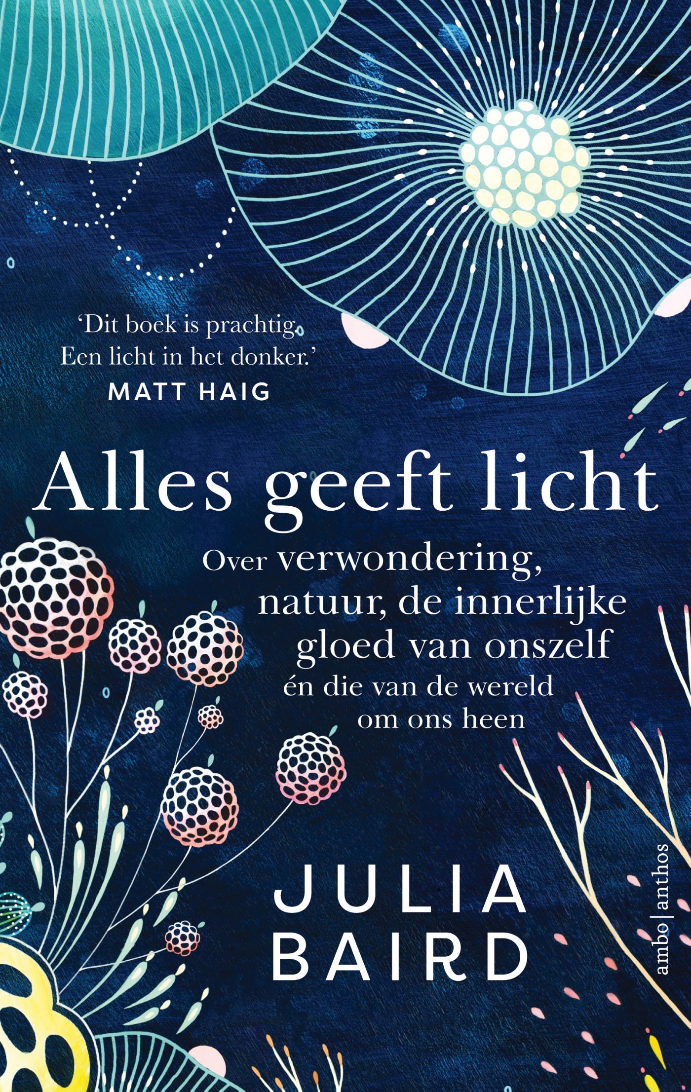 Cover van Alles geeft licht : over verwondering, natuur, de innerlijke gloed van onszelf én die van de wereld om om ons heen
