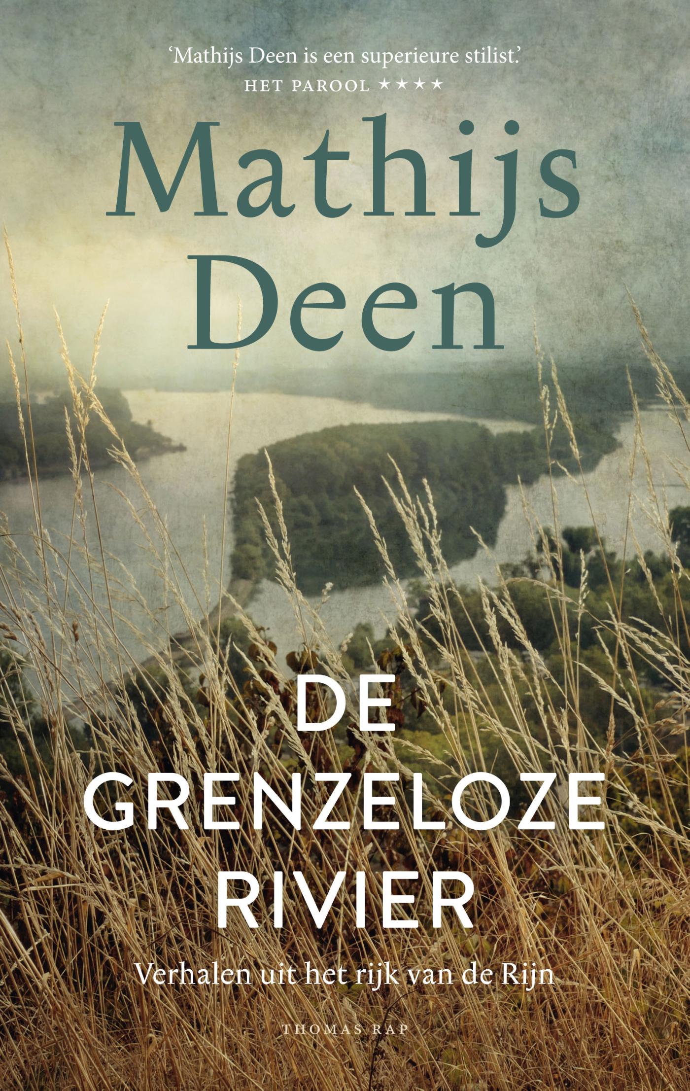 Cover van De grenzeloze rivier : verhalen uit het rijk van de Rijn
