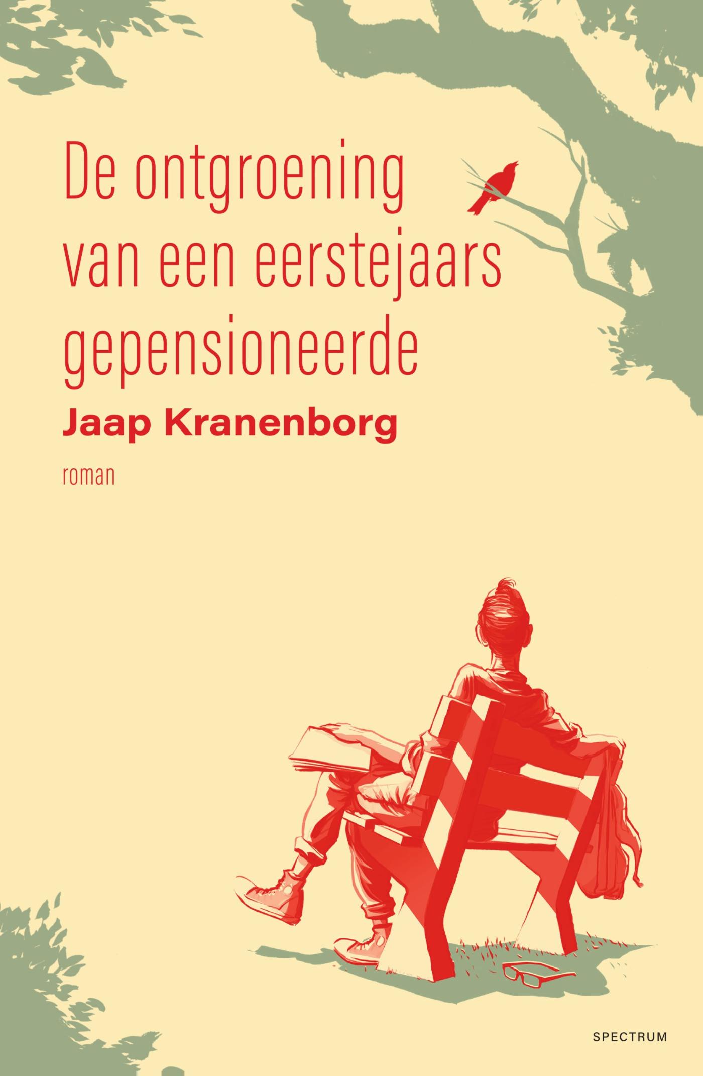 Cover van De ontgroening van een eerstejaars gepensioneerde : roman