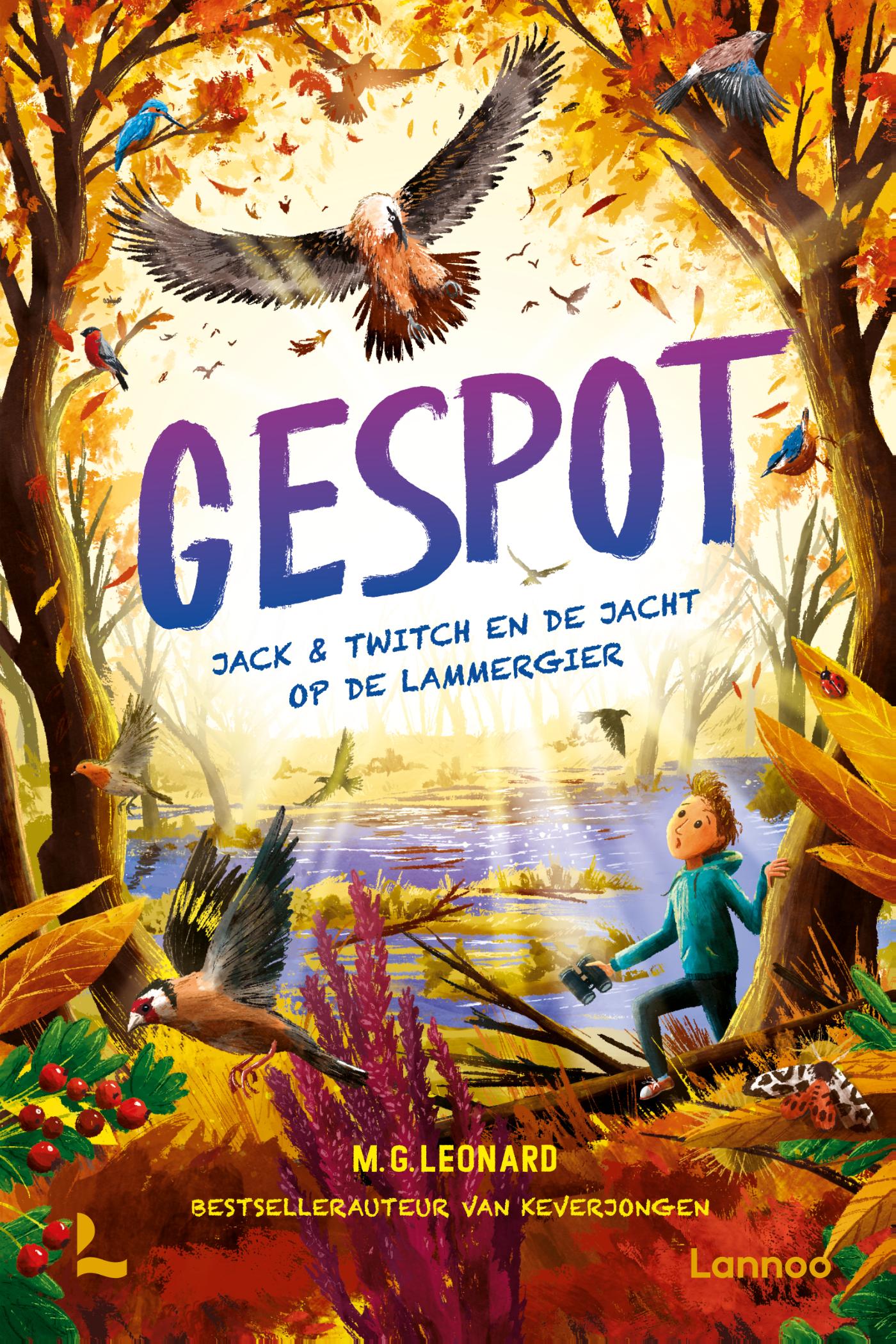 Cover van Gespot : Jack & Twitch en de jacht op de lammergier