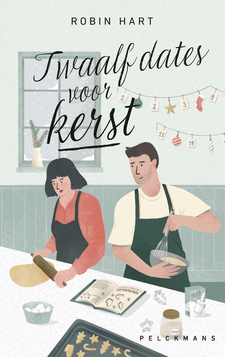 Cover van Twaalf dates voor kerst