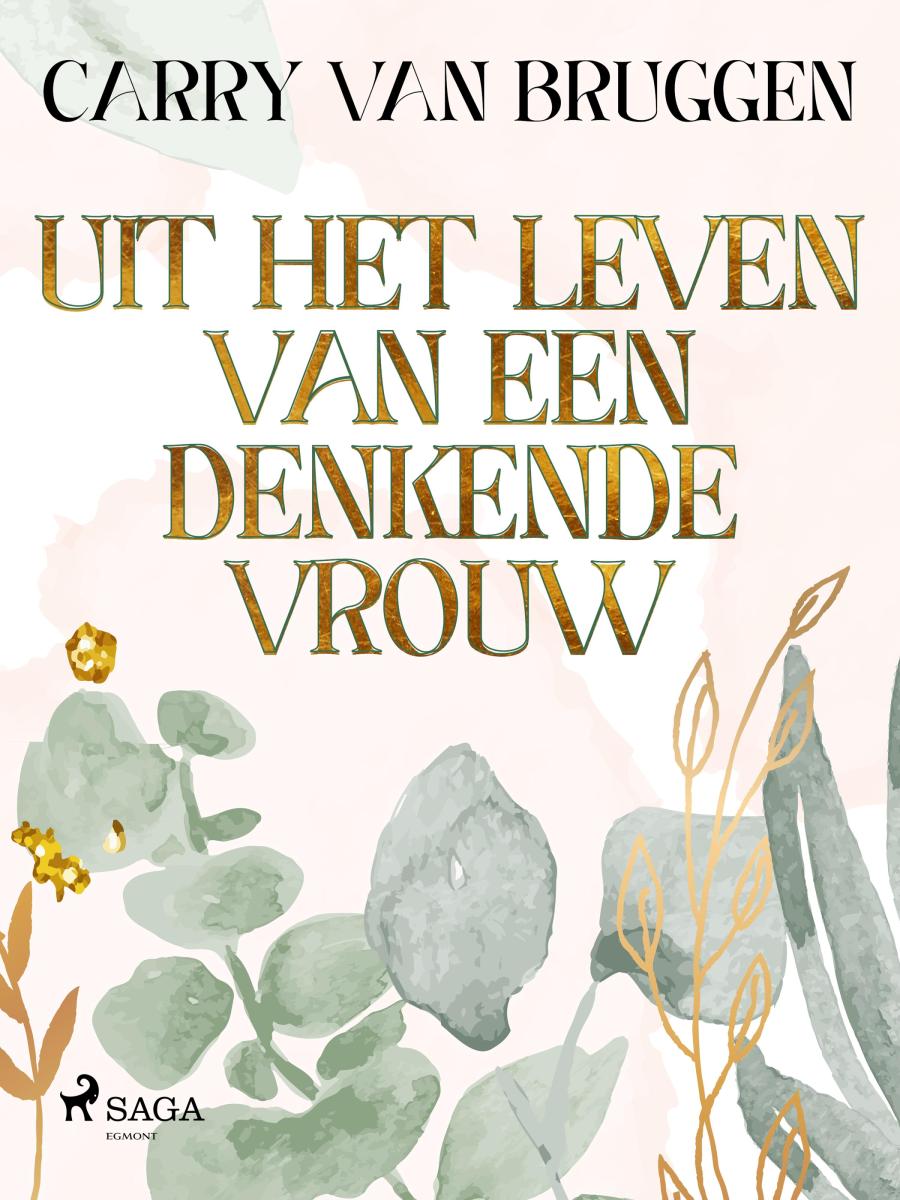 Cover of Uit het leven van een denkende vrouw