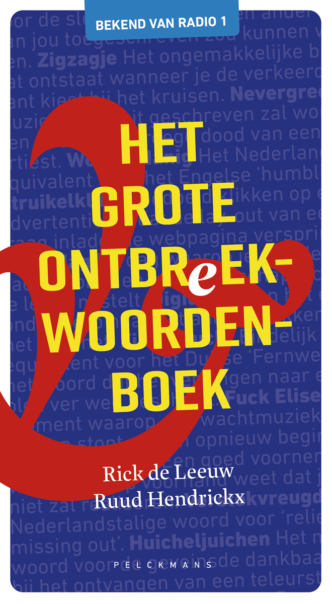 Cover van Het grote ontbreekwoordenboek