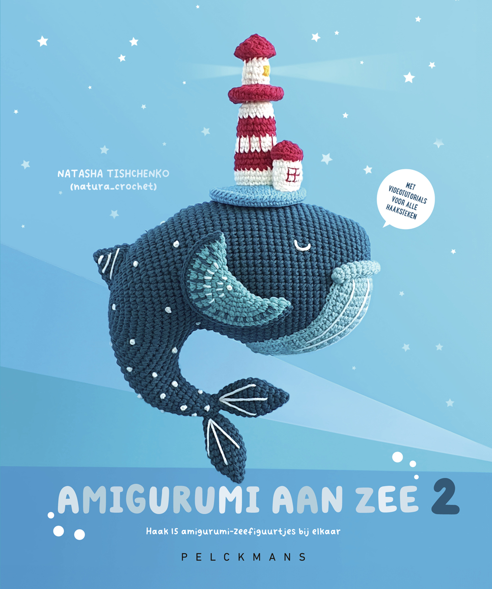 Cover van Amigurumi aan zee 2 : haak 15 amigurumi-zeefiguurtjes bij elkaar