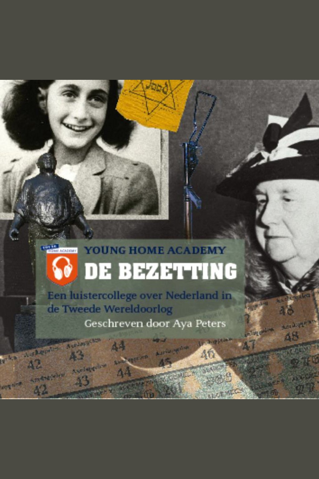 Cover van De bezetting : een luistercollege over Nederland in de Tweede Wereldoorlog