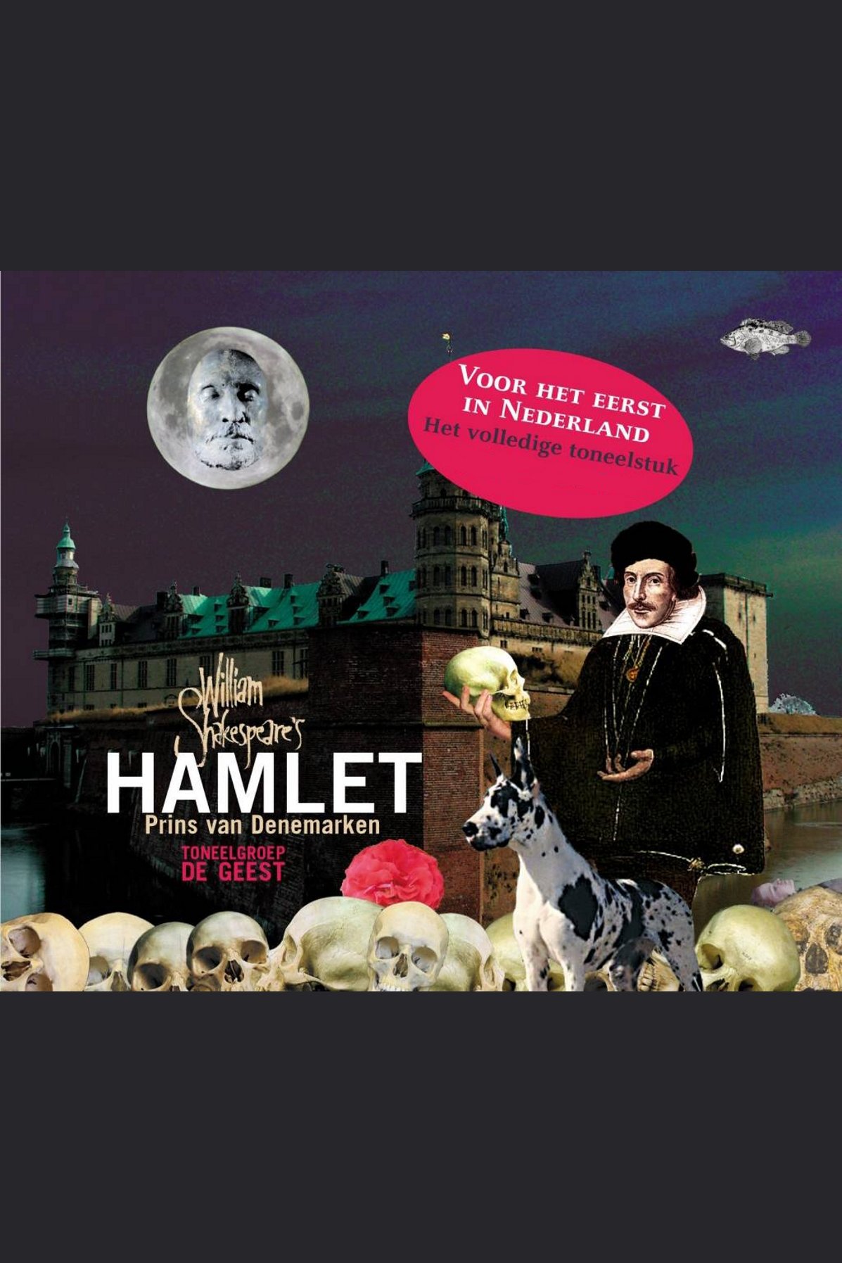 Cover van William Shakespeare's Hamlet Prins van Denemarken