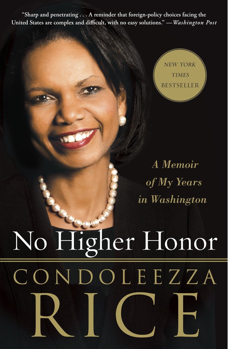 No higher honor a memoir of my years in Washington cover image