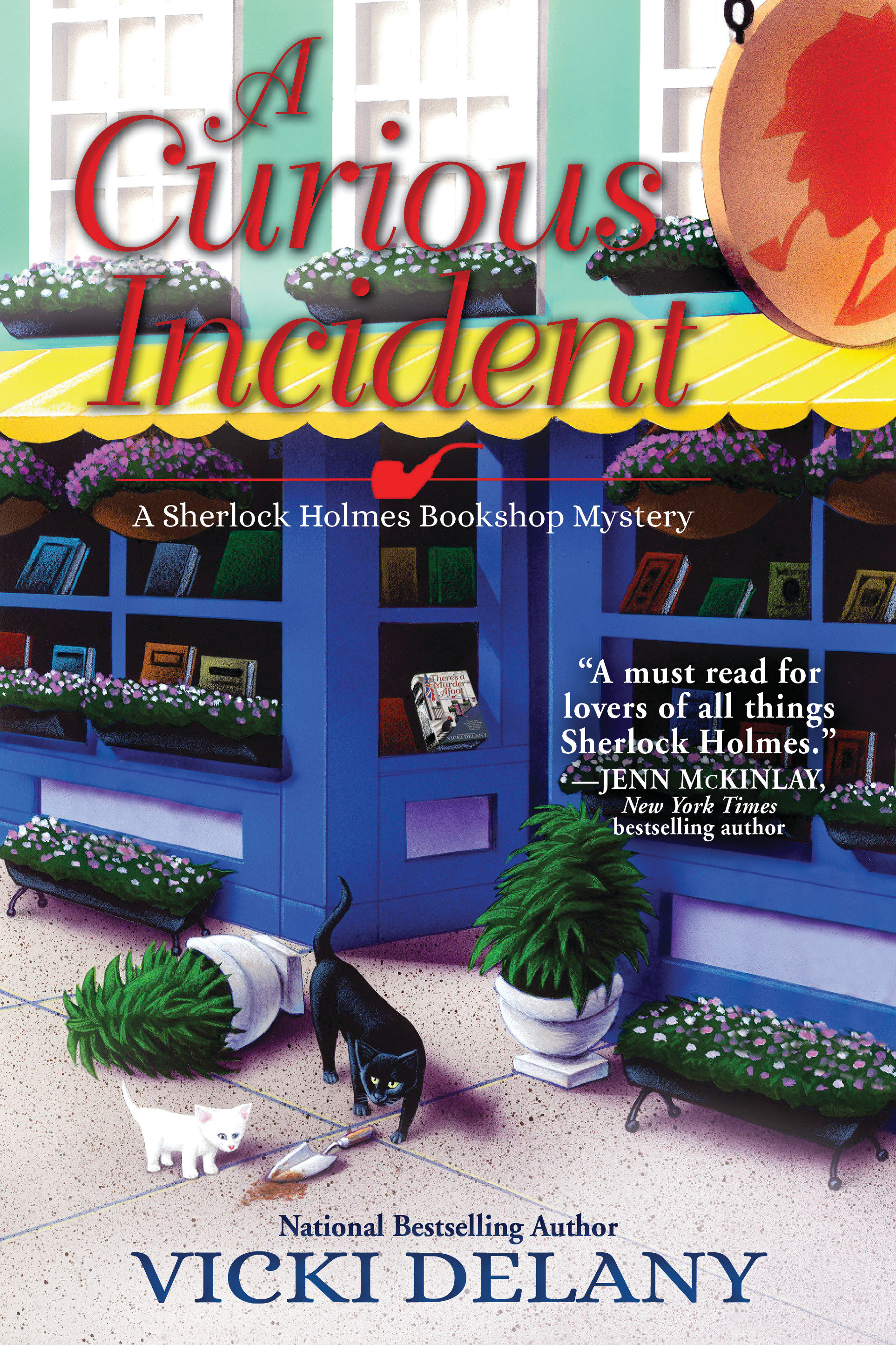 Umschlagbild für A Curious Incident [electronic resource] : A Sherlock Holmes Bookshop Mystery