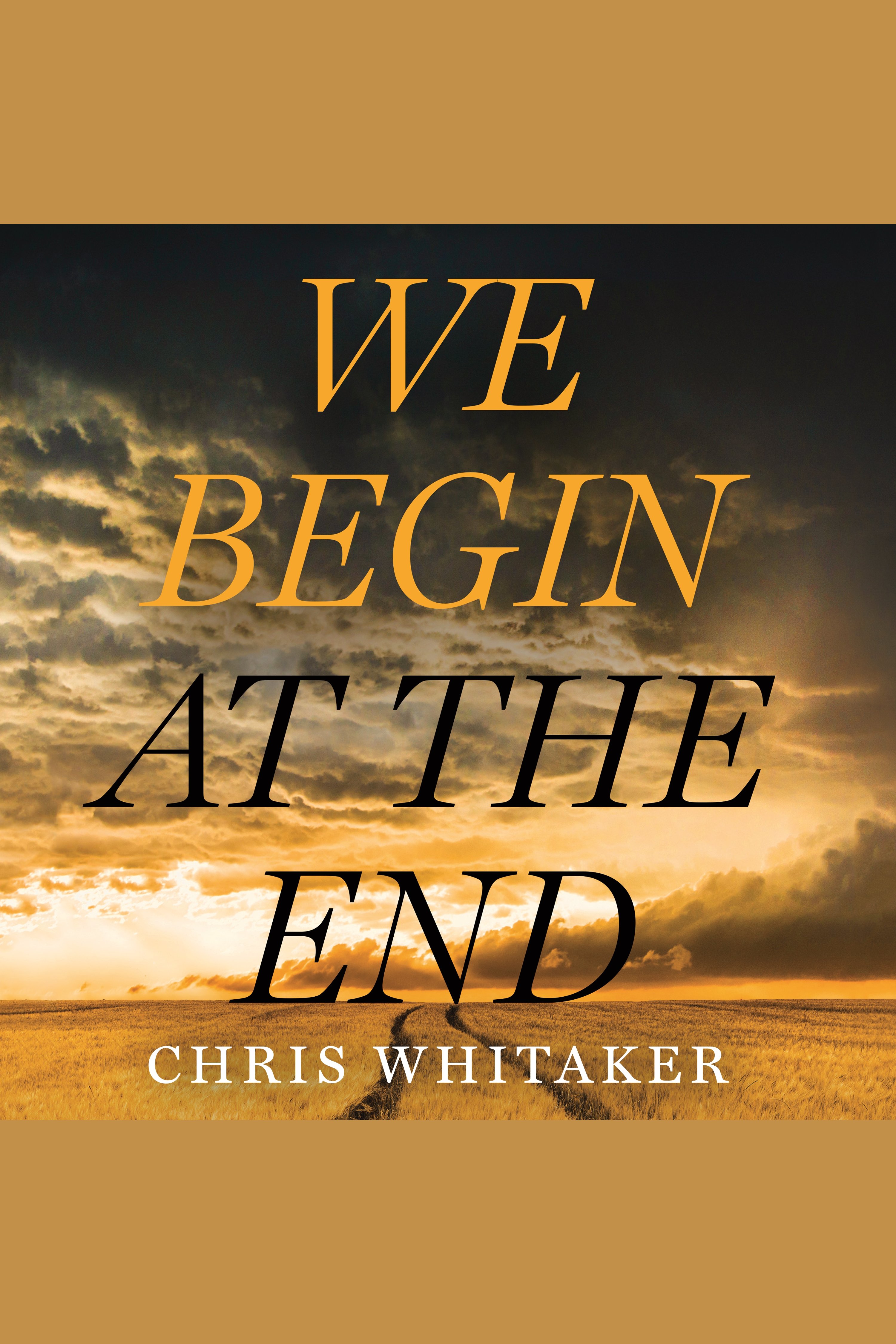 Cover image for We Begin at the End [electronic resource] :