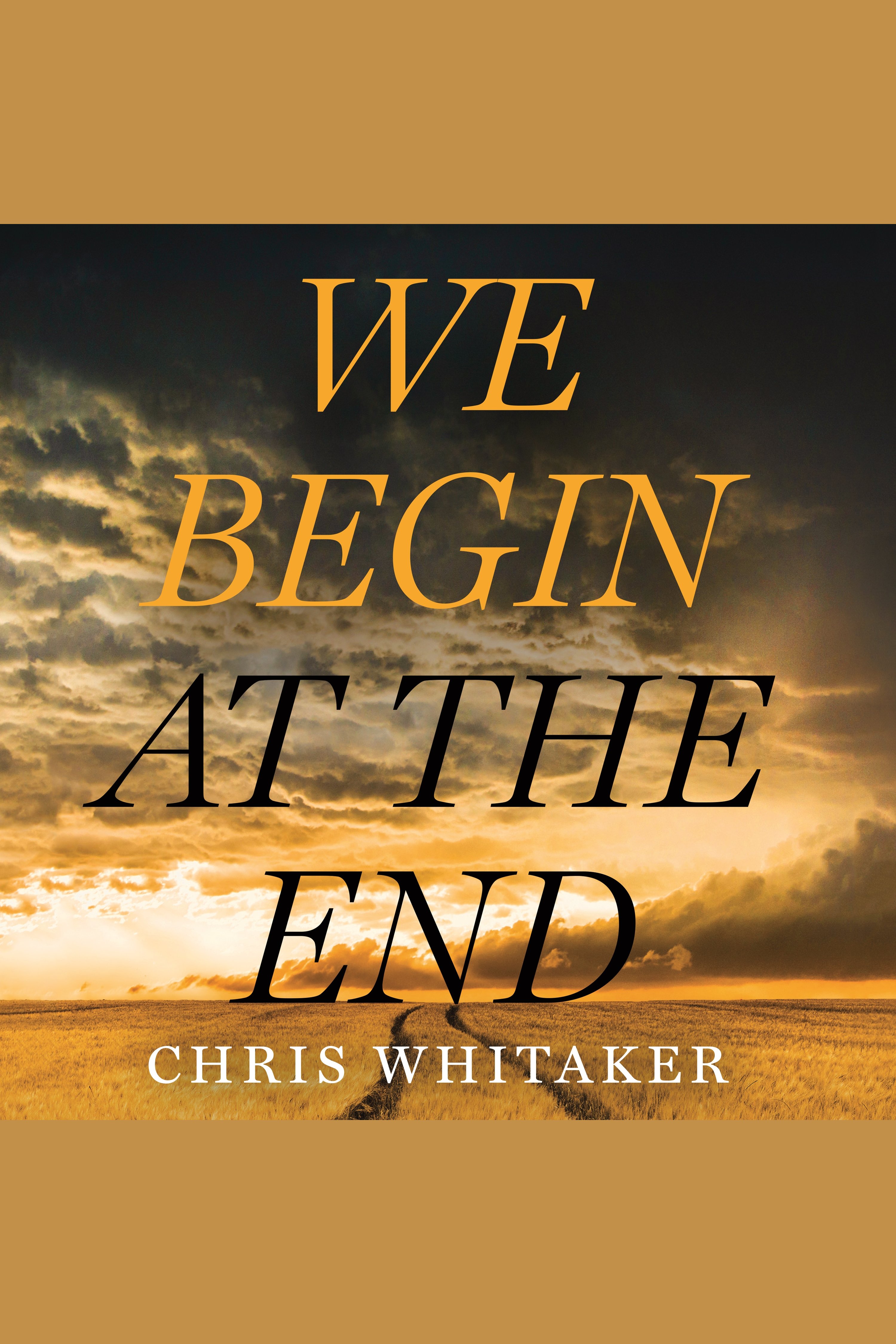 Image de couverture de We Begin at the End [electronic resource] :