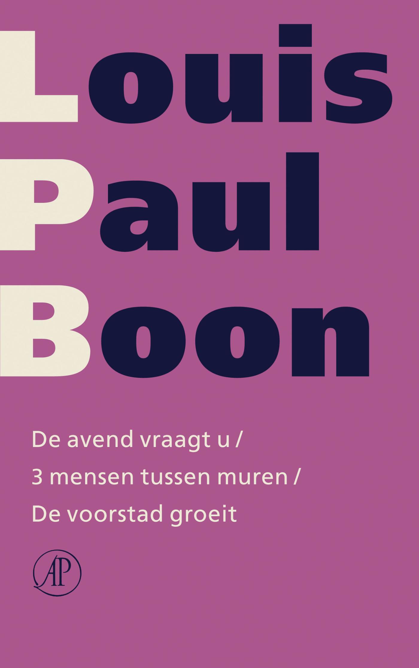 De avend vraagt u ; 3 mensen tussen muren ; De voorstad groeit