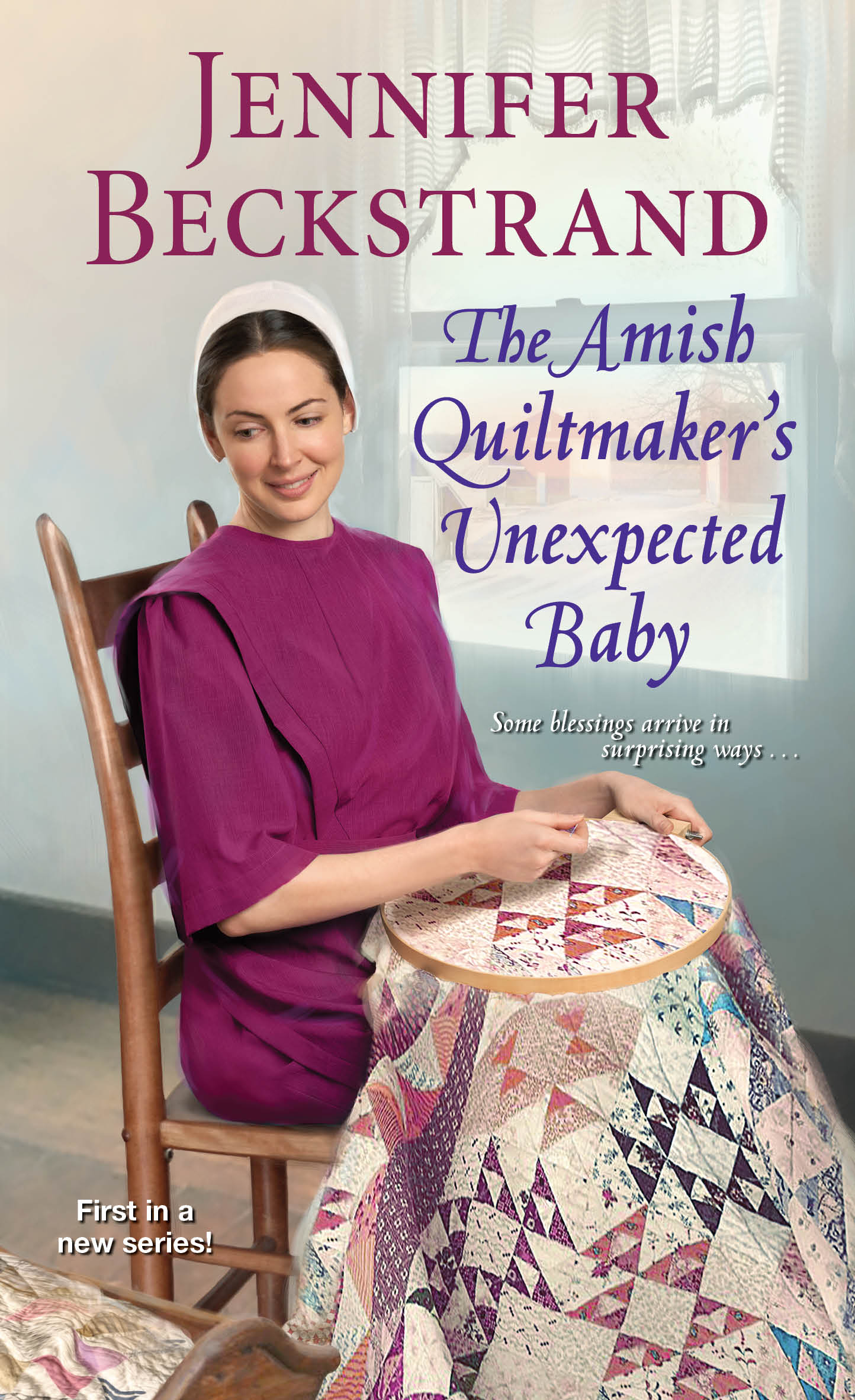Cover image for The Amish Quiltmaker's Unexpected Baby [electronic resource] :