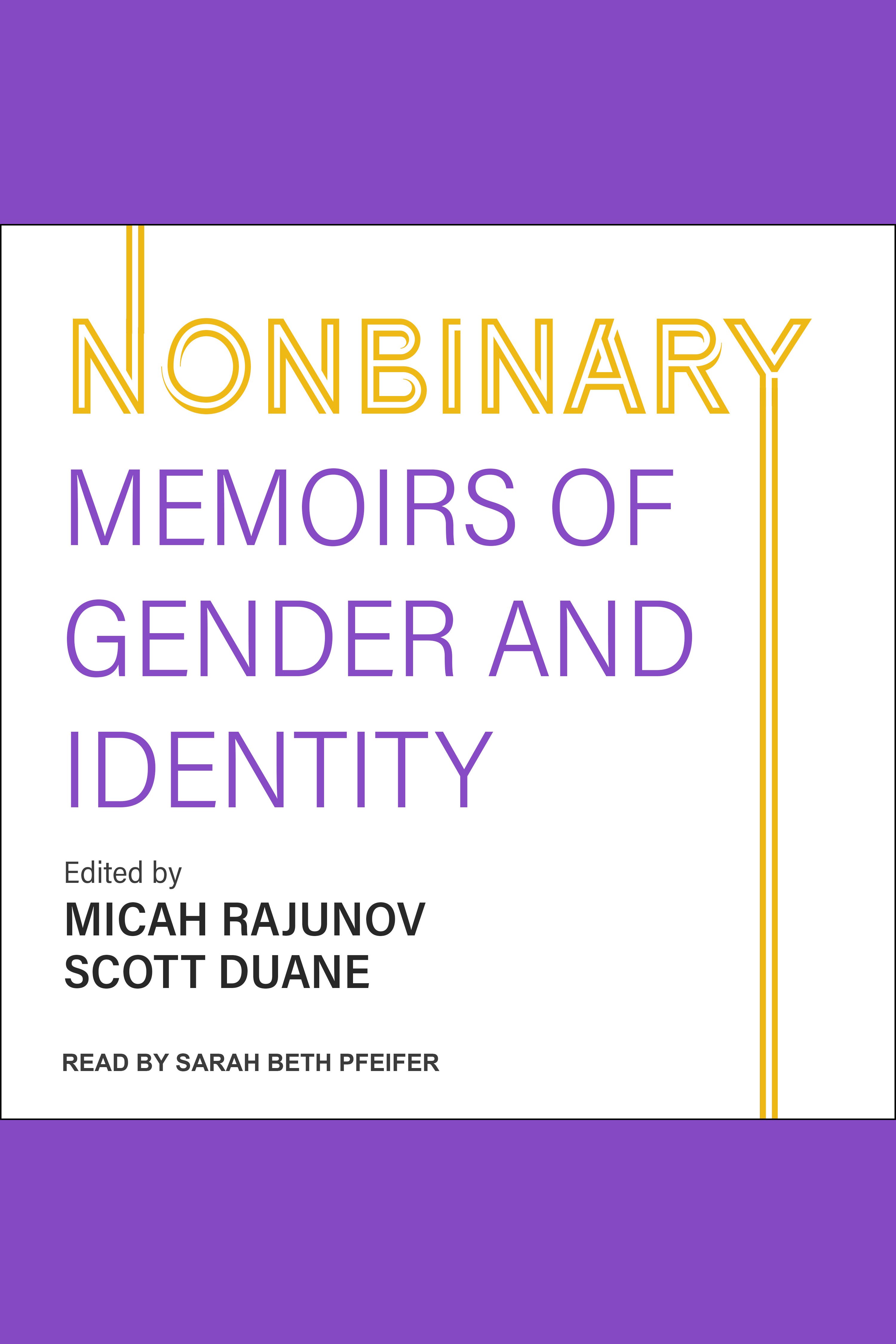 Nonbinary Memoirs of Gender and Identity cover image