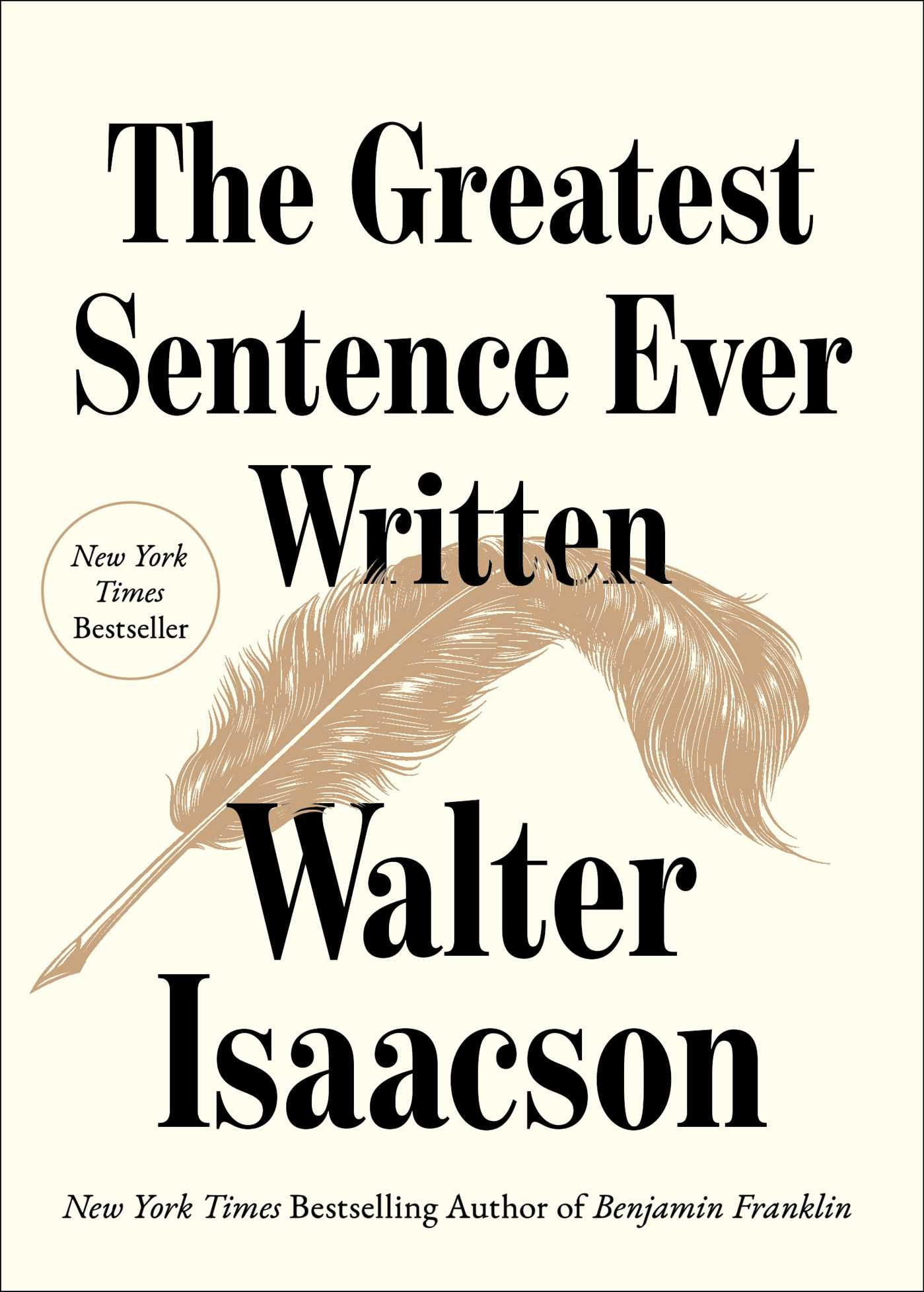 Cover image for The Greatest Sentence Ever Written [electronic resource] :