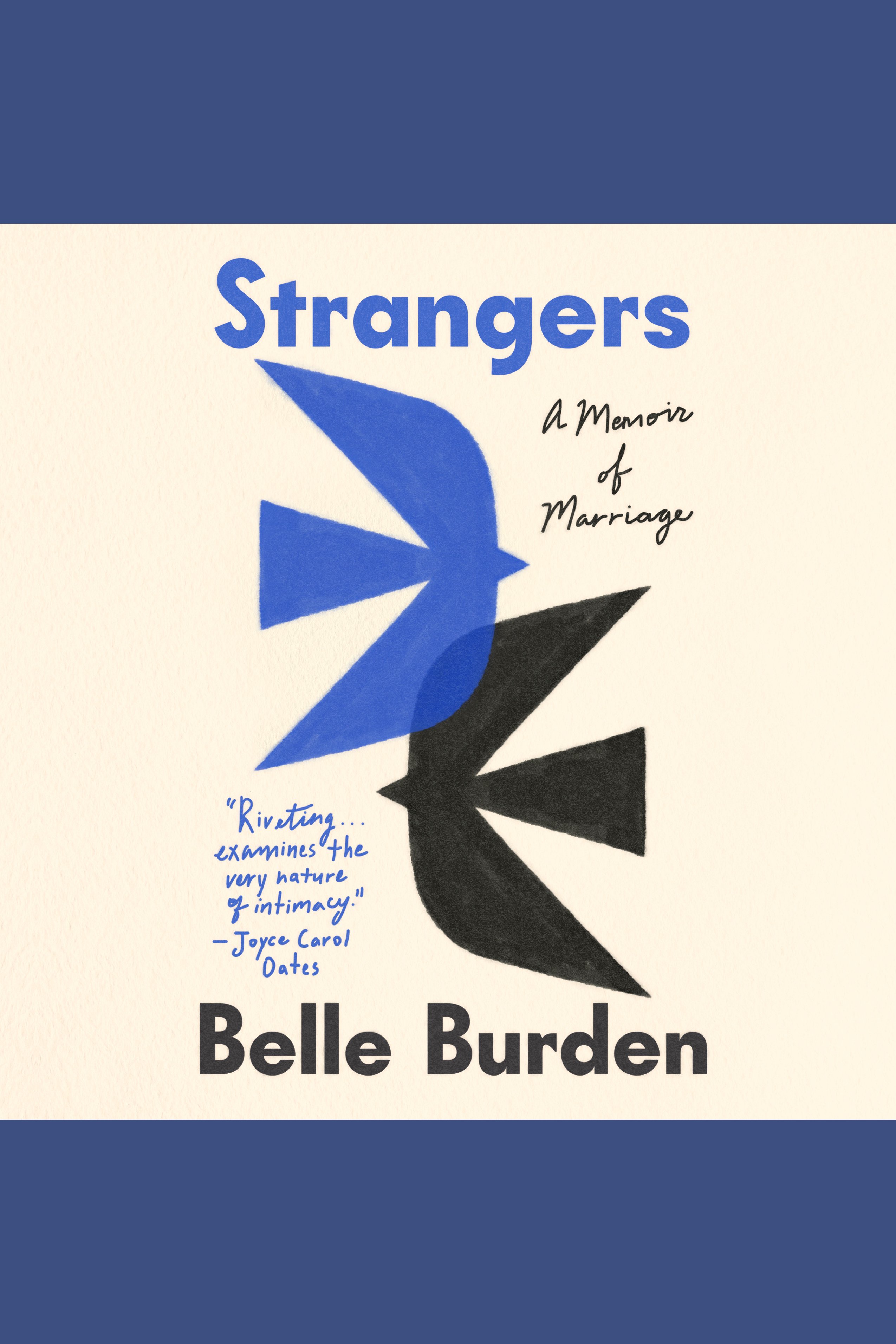 Strangers A Memoir of Marriage cover image