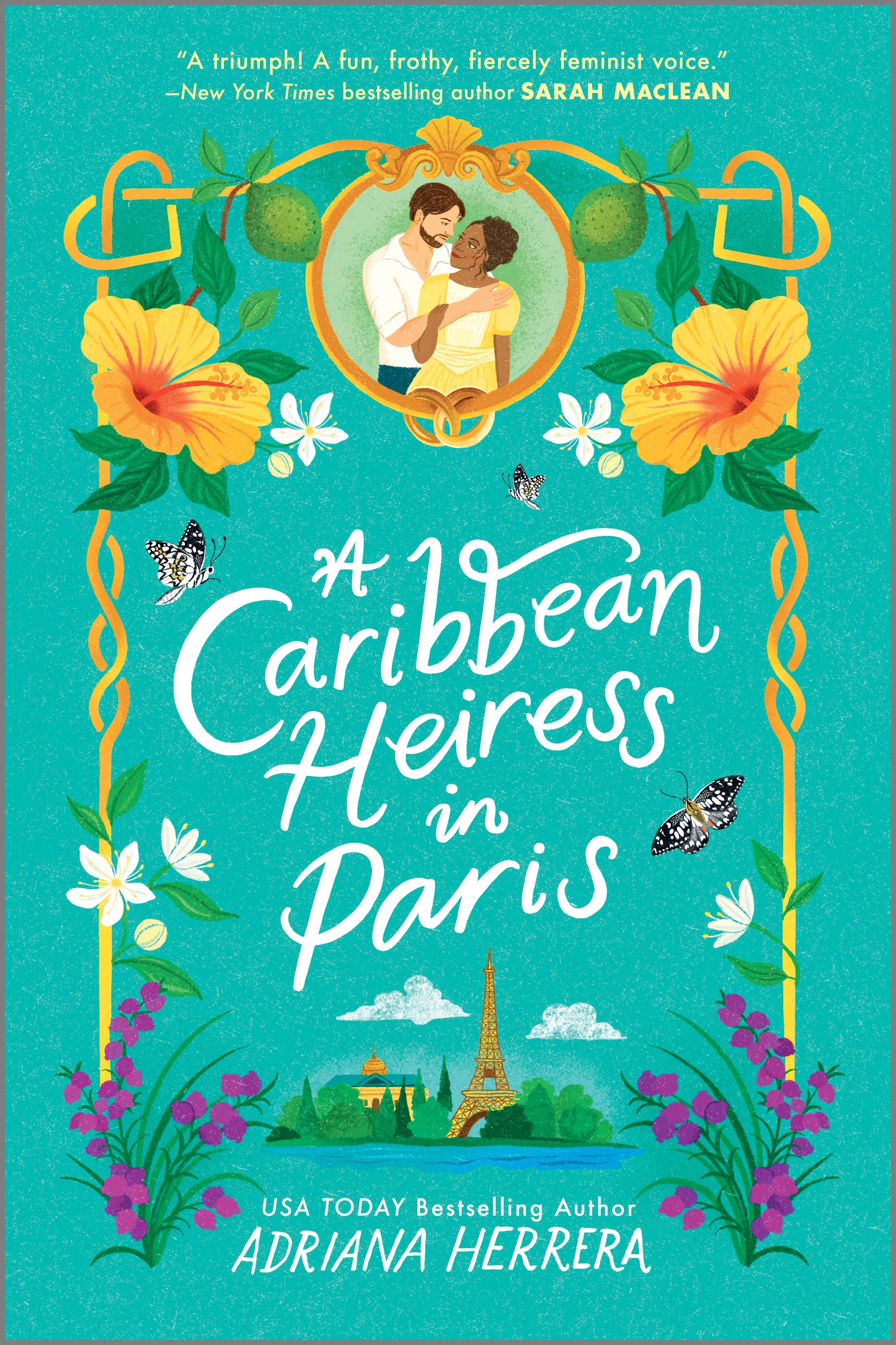 Cover image for A Caribbean Heiress in Paris [electronic resource] : A Historical Romance