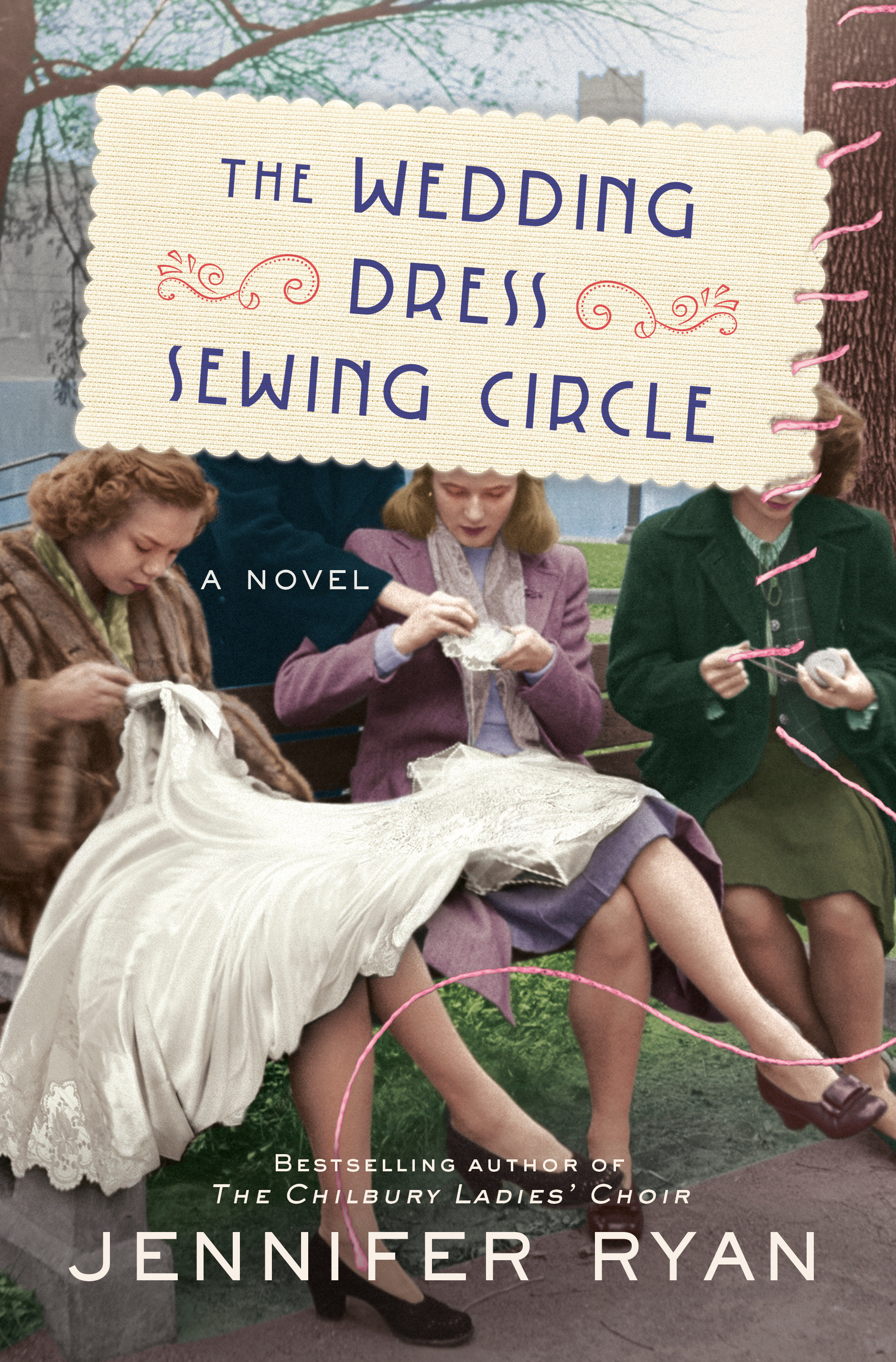 Cover image for The Wedding Dress Sewing Circle [electronic resource] : A Novel