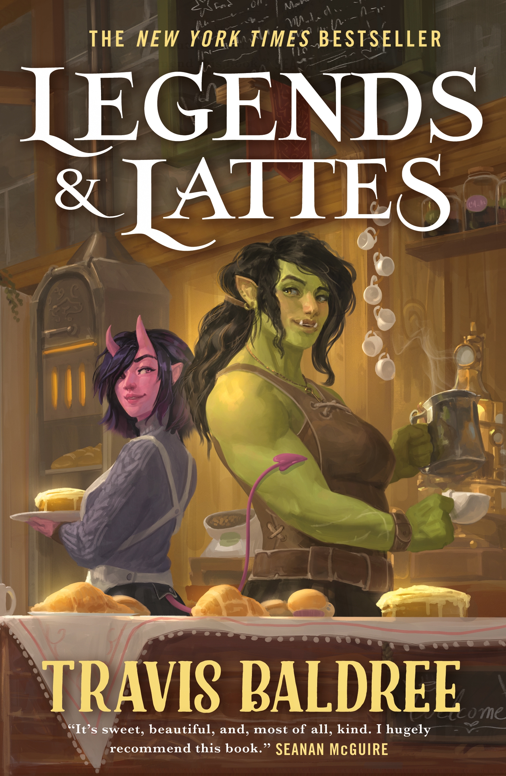 Legends & Lattes A Novel of High Fantasy and Low Stakes cover image