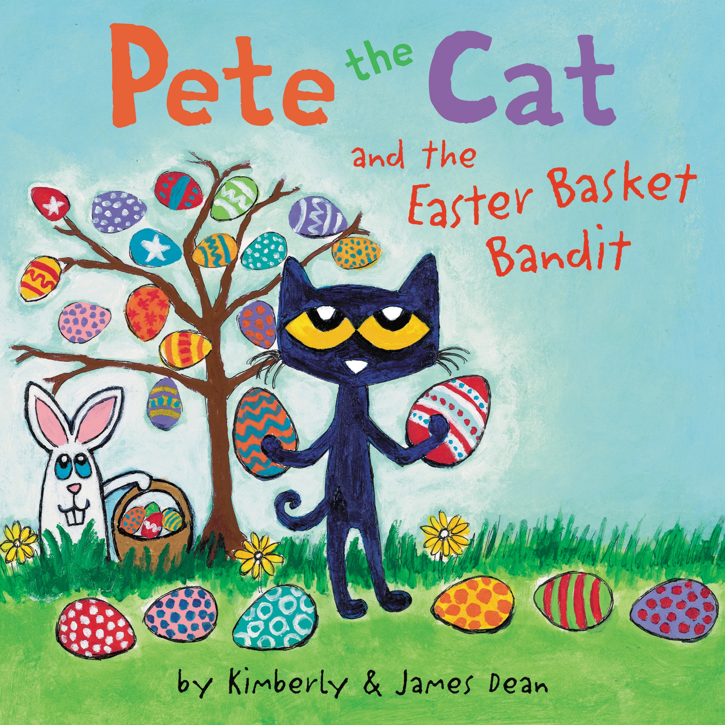 Pete the Cat and the Easter Basket Bandit cover image