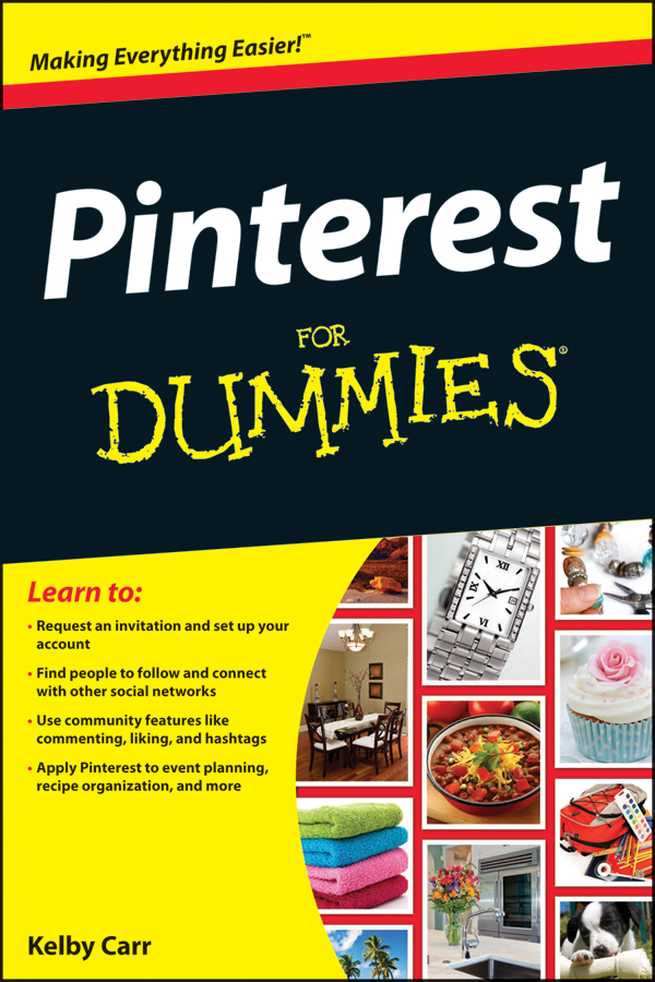 Pinterest for dummies cover image